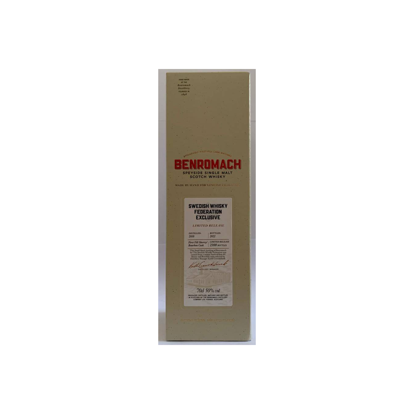 Benromach 2010 Single Malt Whisky 3