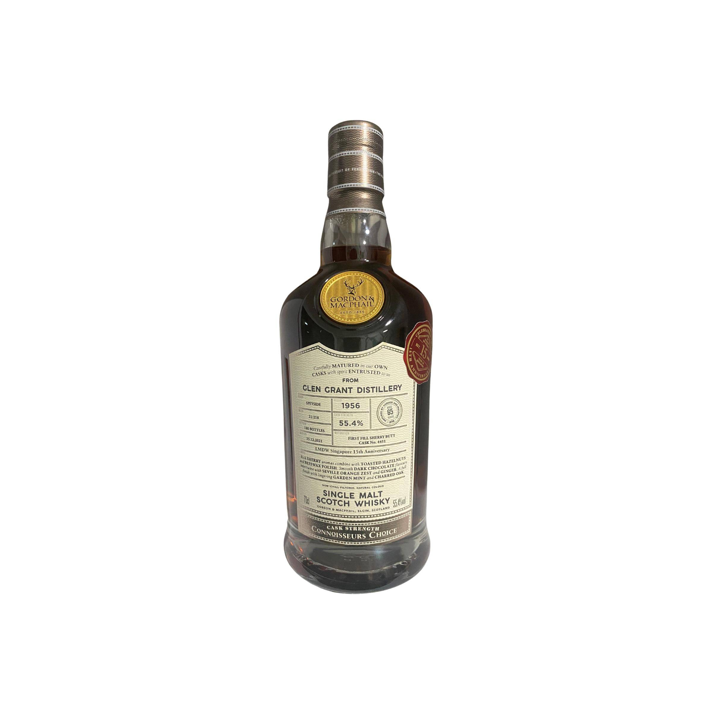Glen Grant Connoisseurs Choice 1956 65 Years Single Malt Whisky 4