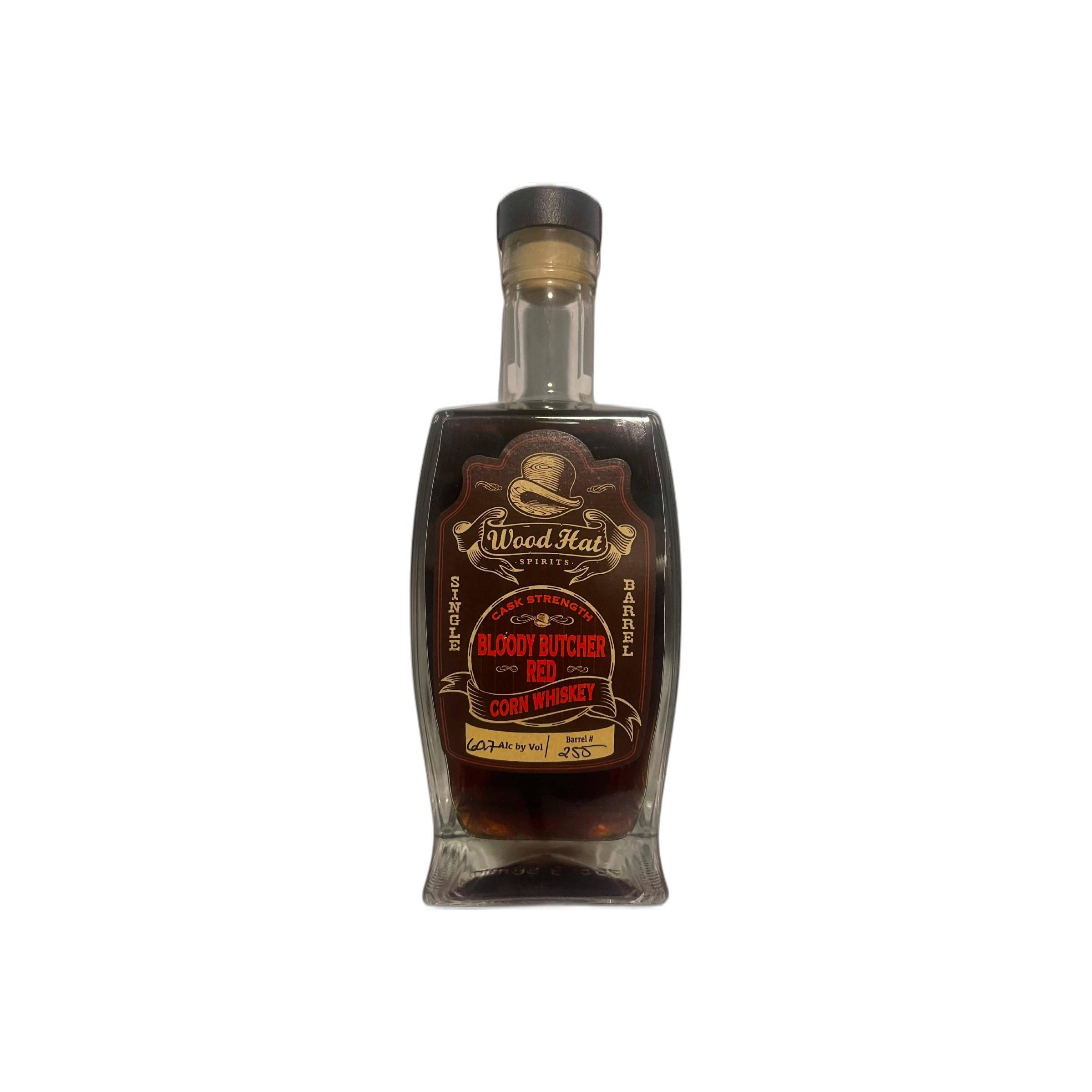 Wood Hat Bloody Butcher Red Corn Whiskey