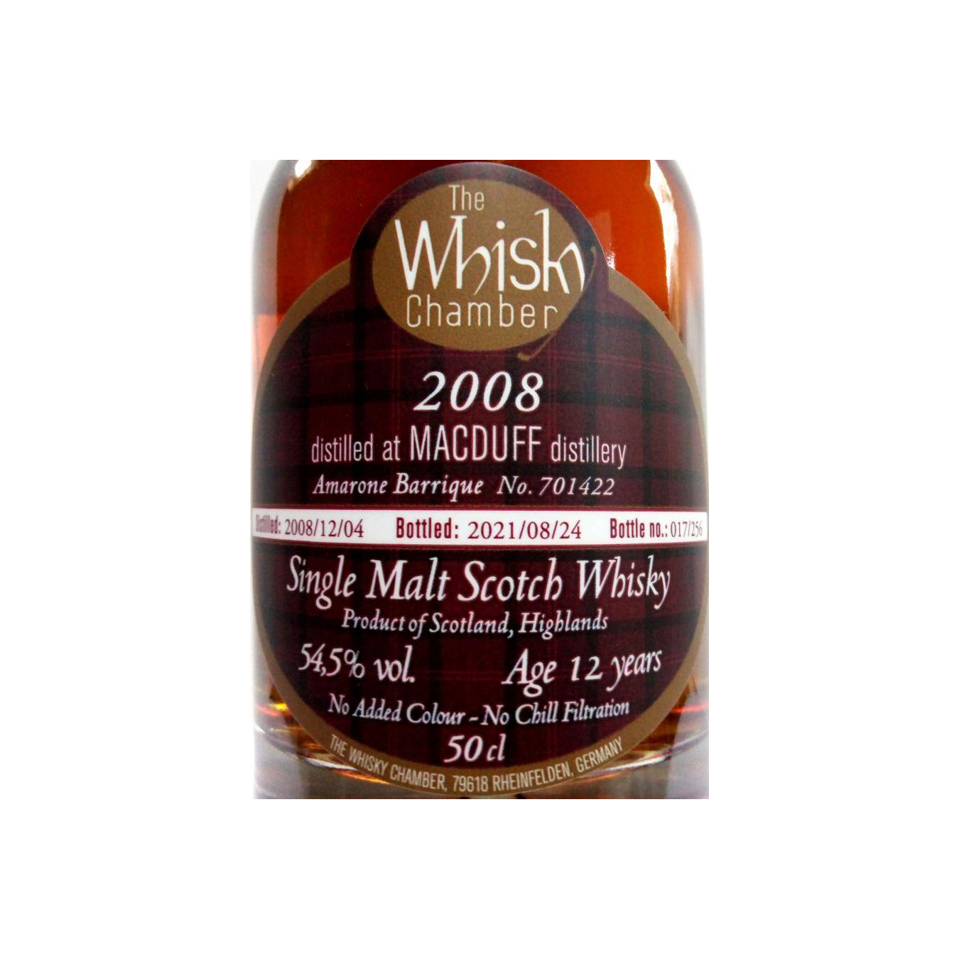 Macduff 2008 12 Years Single Malt Whisky 2