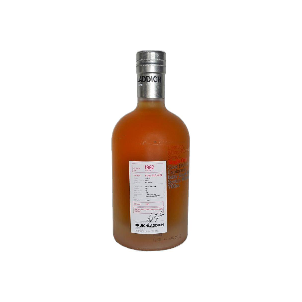 Bruichladdich 1992 19 Years Single Malt Whisky