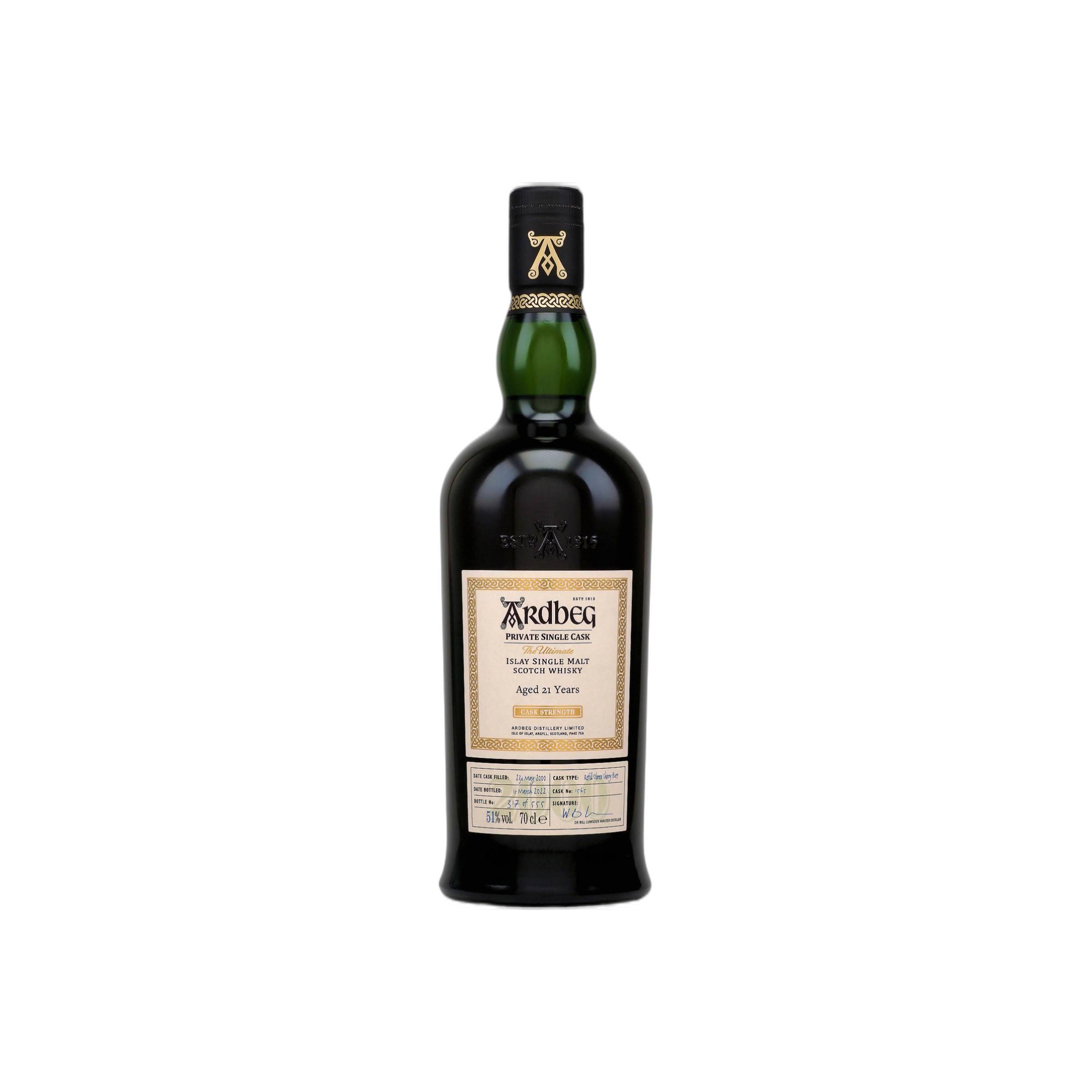 Ardbeg 2000 21 Years Single Malt Whisky