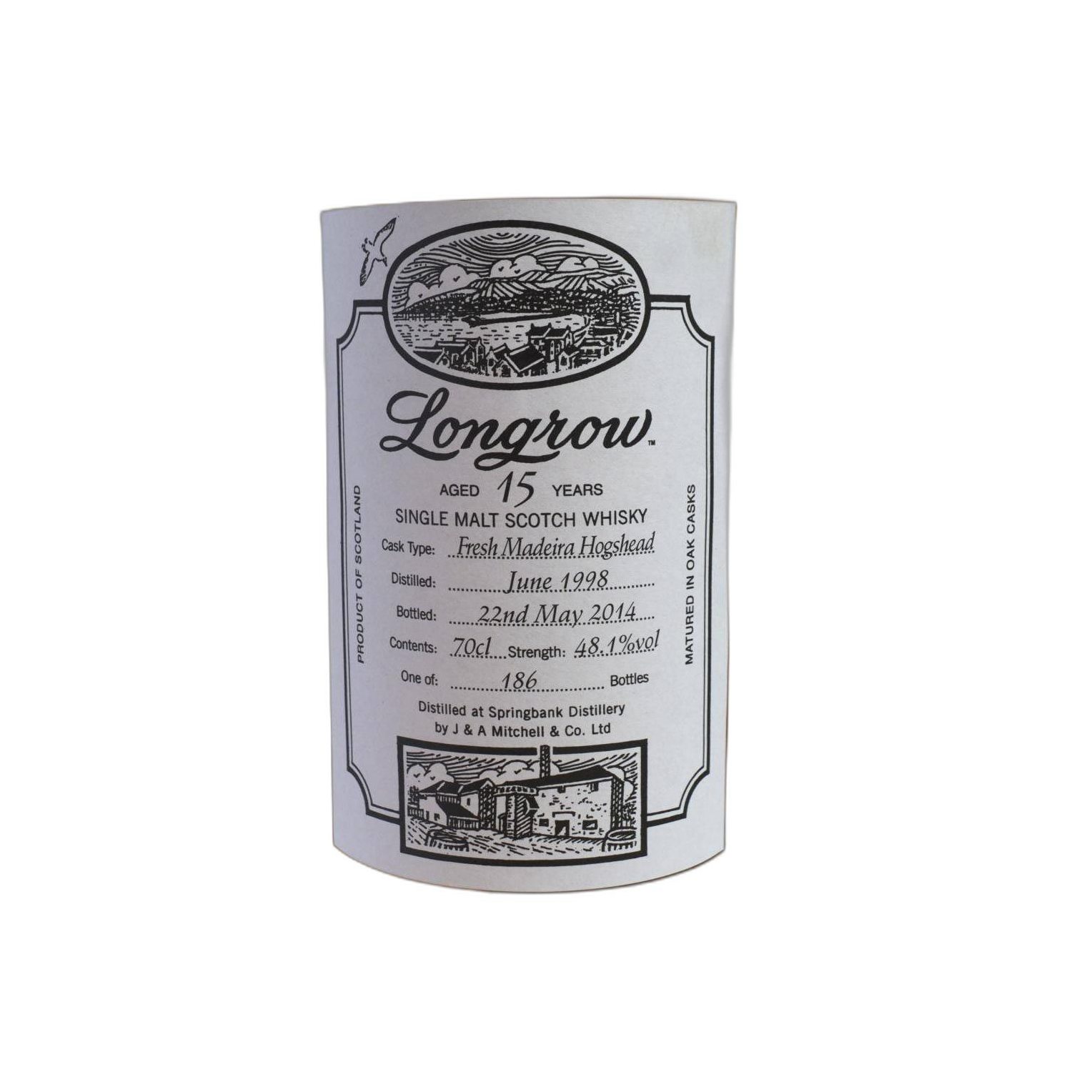 Longrow 1998 15 Years Single Malt Whisky 2