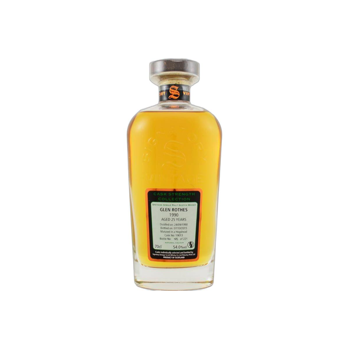 The Glenrothes Cask Strength Collection 1990 25 Years Single Malt Whisky