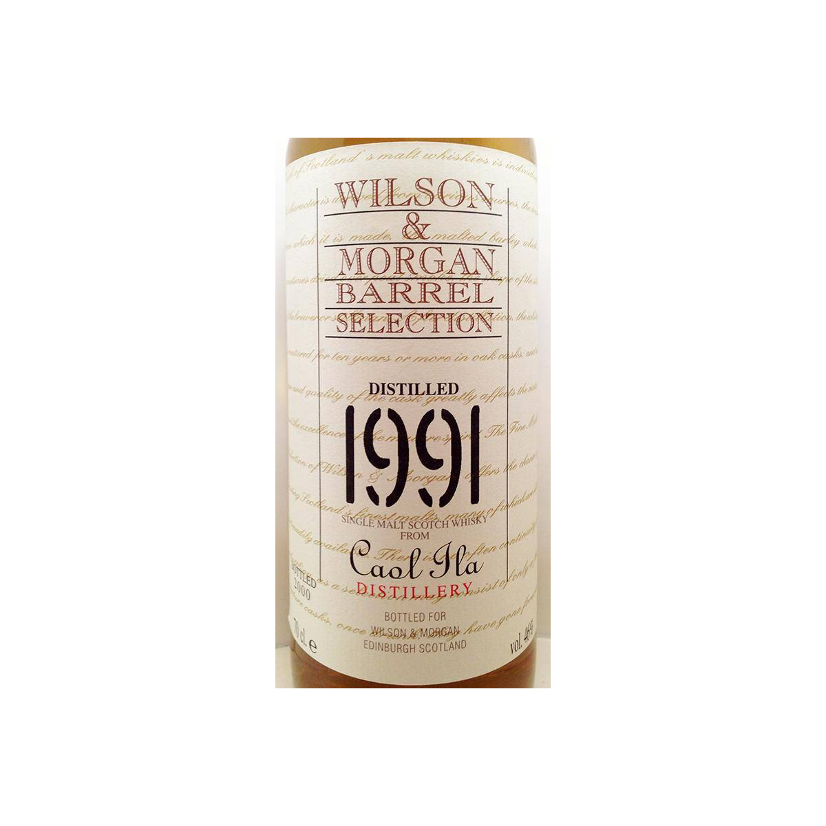 Caol Ila Barrel Selection 1991 9 Years Single Malt Whisky