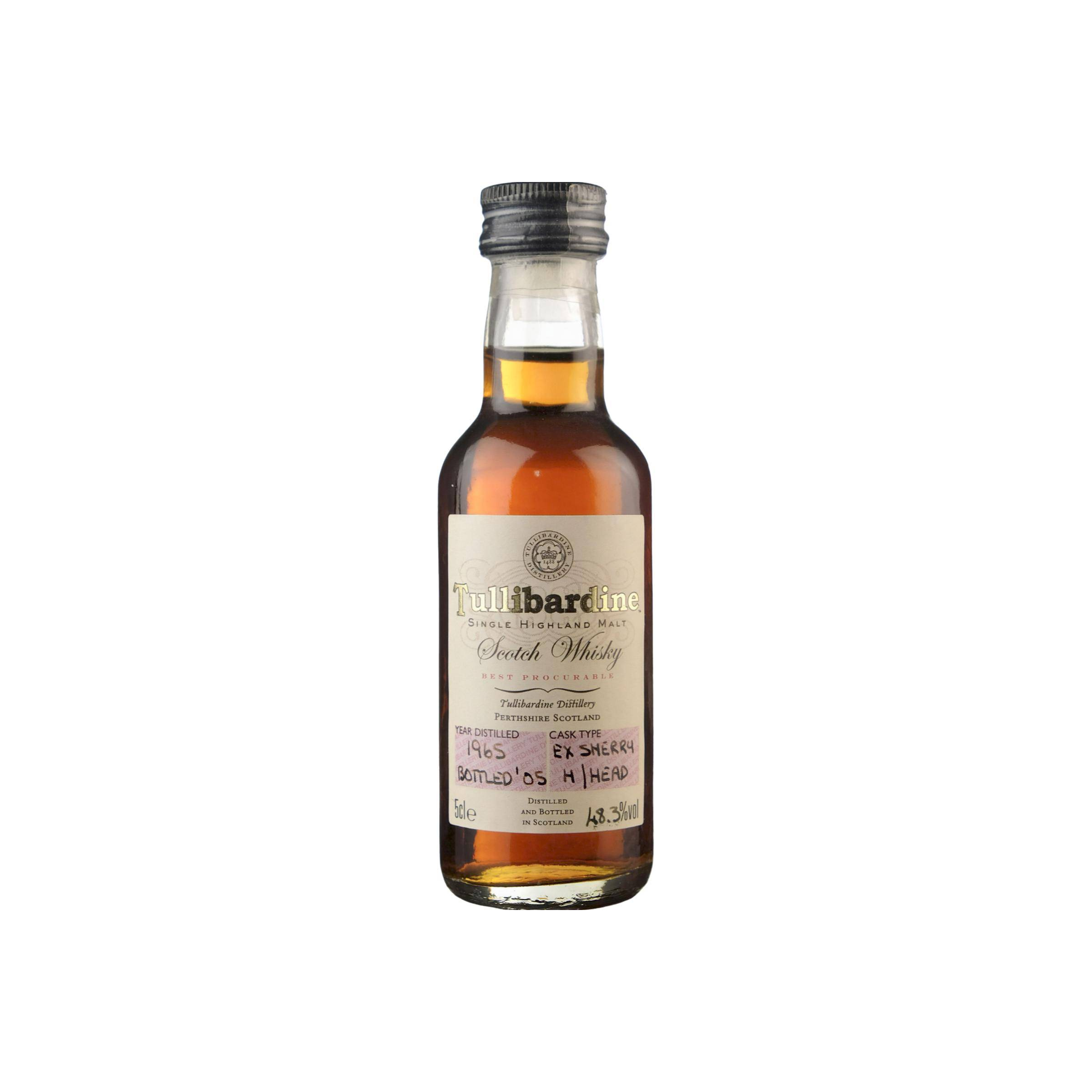 Tullibardine Miniature 1965 40 Years Single Malt Whisky 2