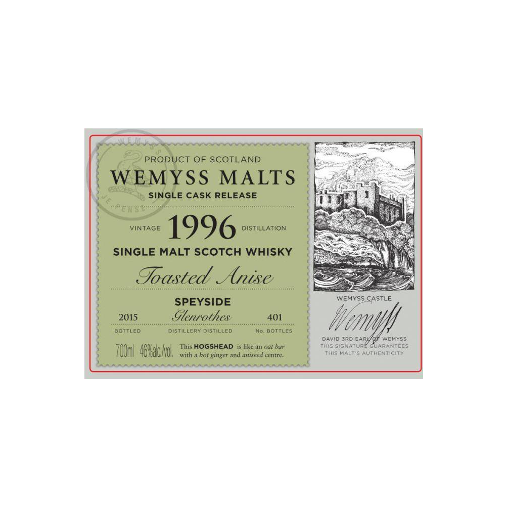 The Glenrothes 1996 19 Years Single Malt Whisky 2