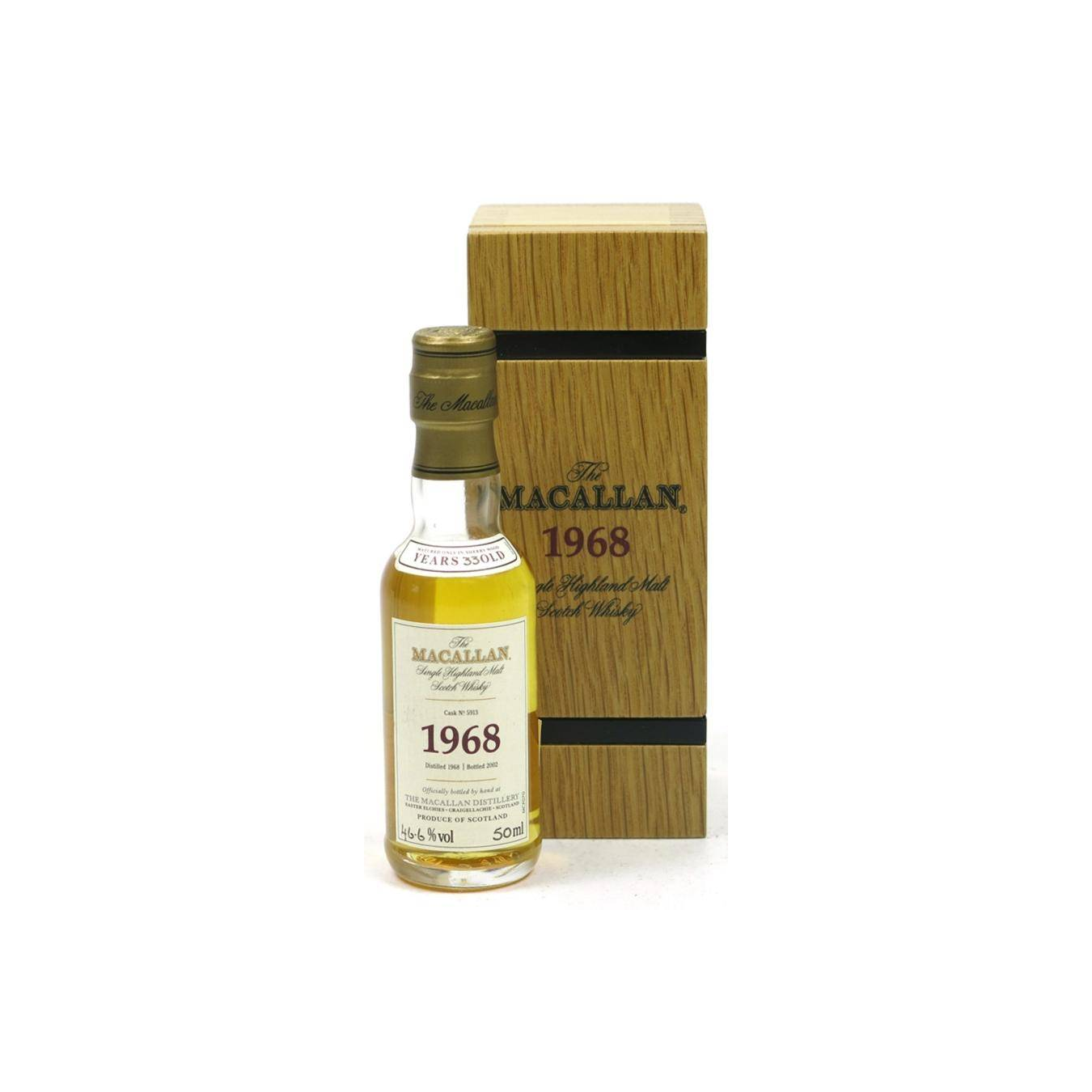 The Macallan 1968 33 Years Single Malt Whisky