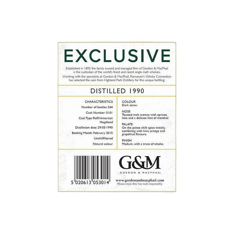 Highland Park 1990 24 Years Single Malt Whisky 2
