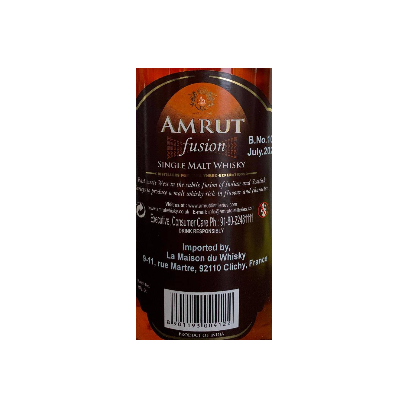 Amrut Single Malt Whisky 3