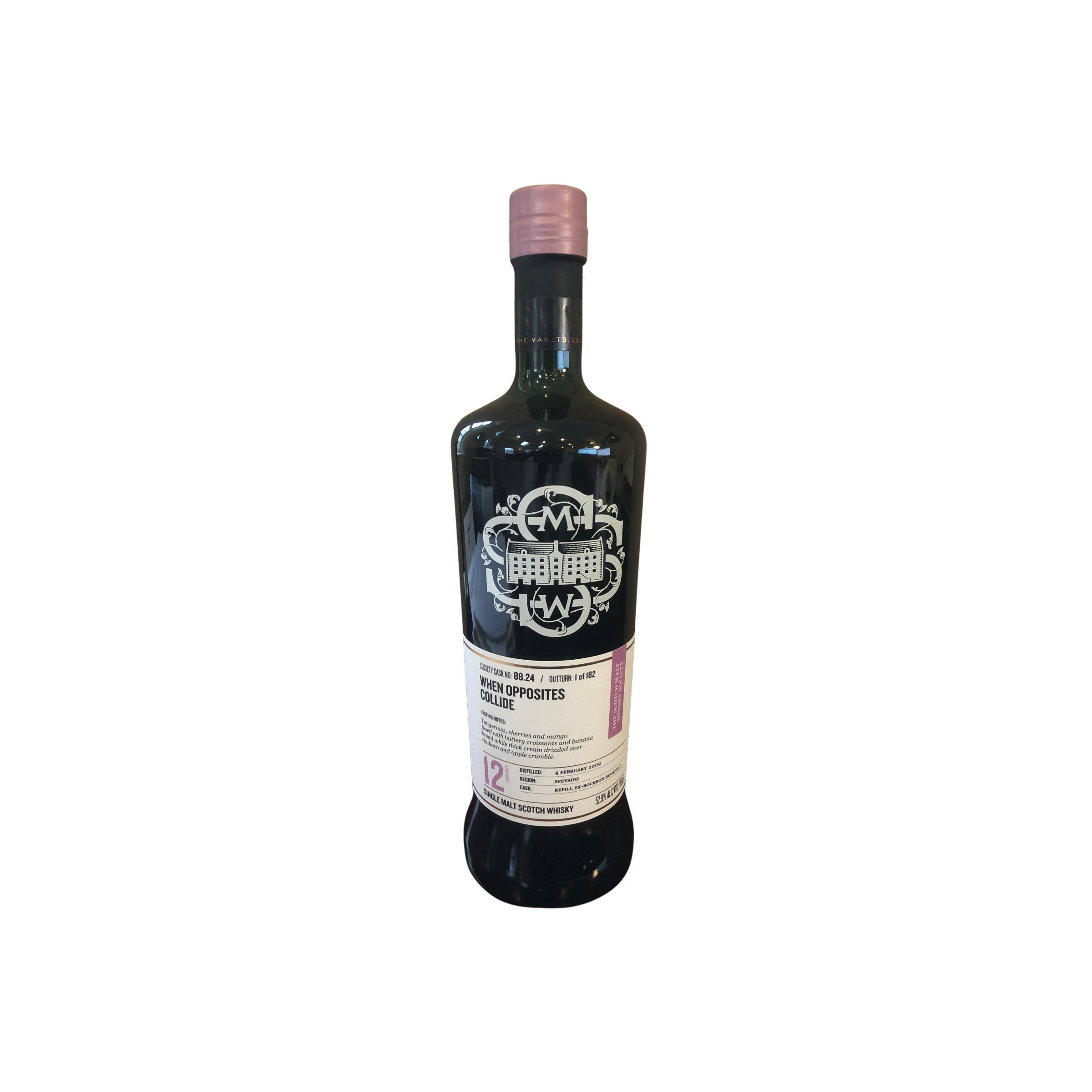 The Scotch Malt Whisky Society 2009 12 Years Single Malt Whisky
