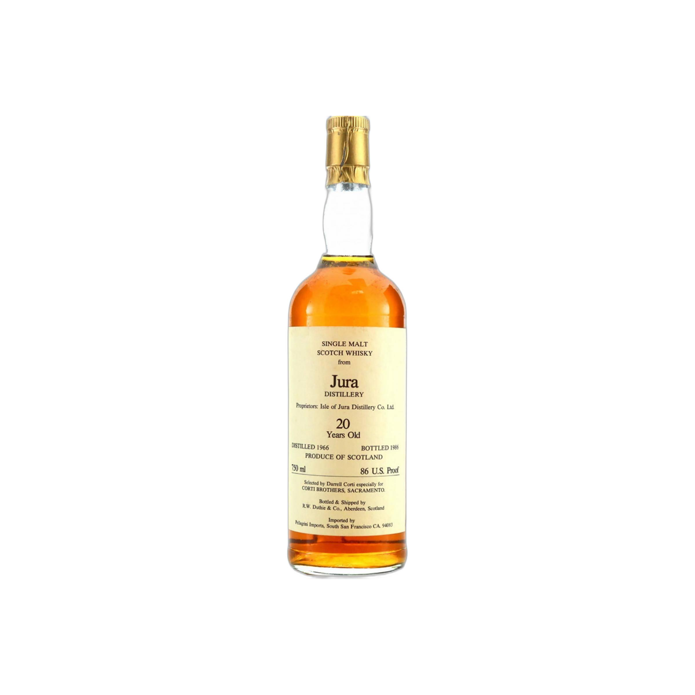 Jura 1966 20 Years Single Malt Whisky
