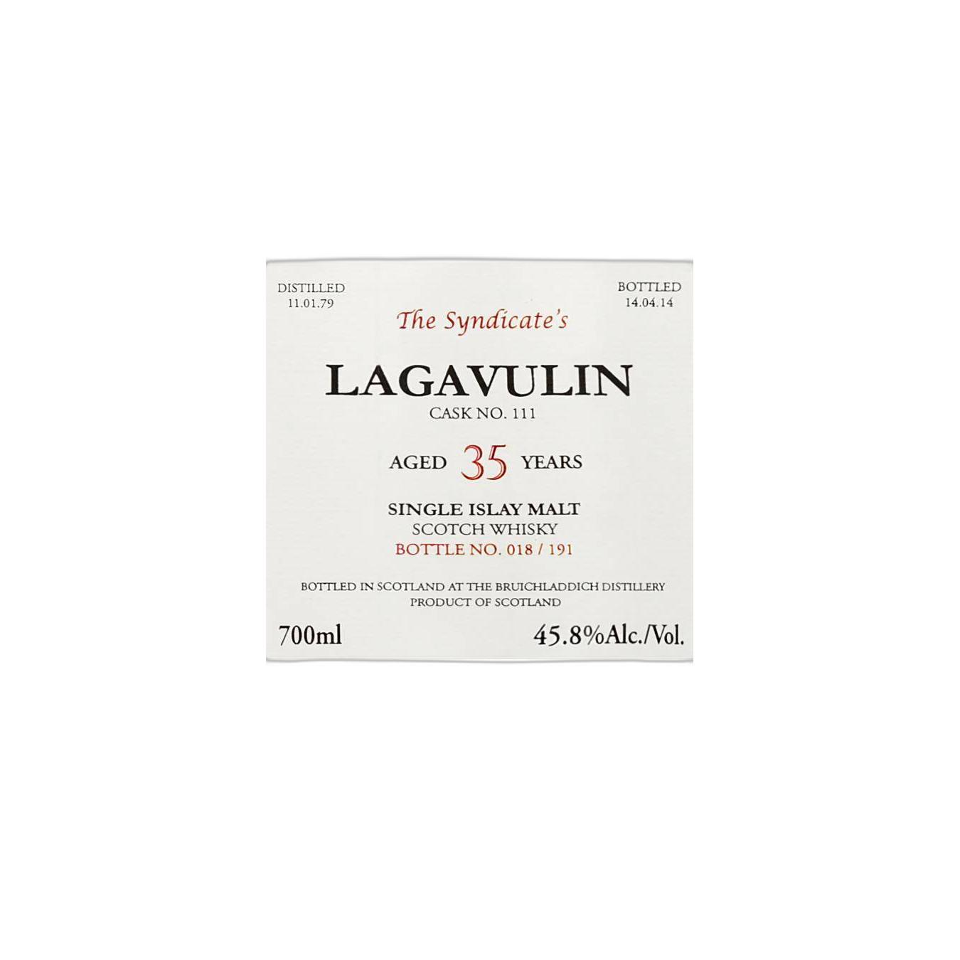 Lagavulin 1979 35 Years Single Malt Whisky 2