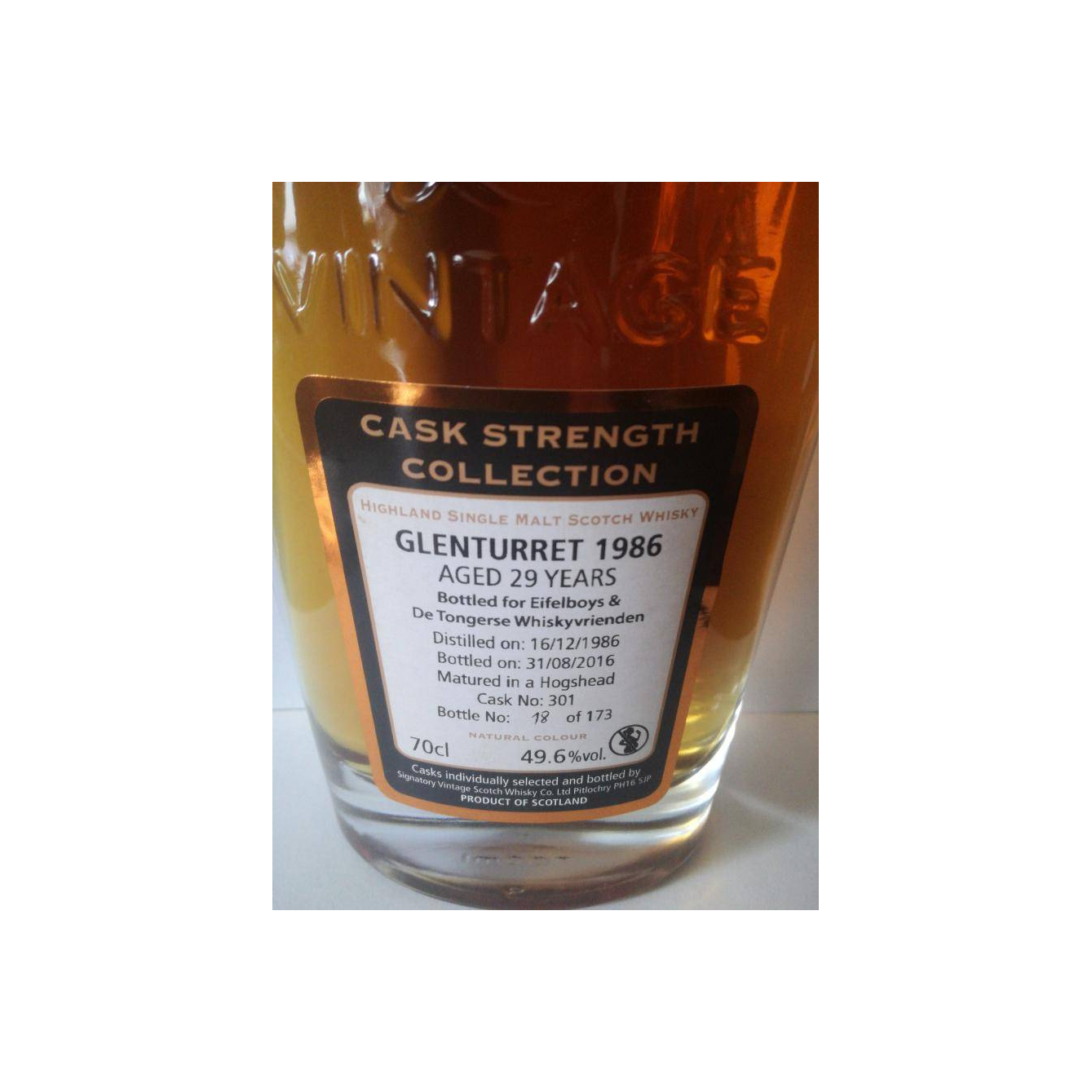 The Glenturret Cask Strength Collection 1986 29 Years Single Malt Whisky 2