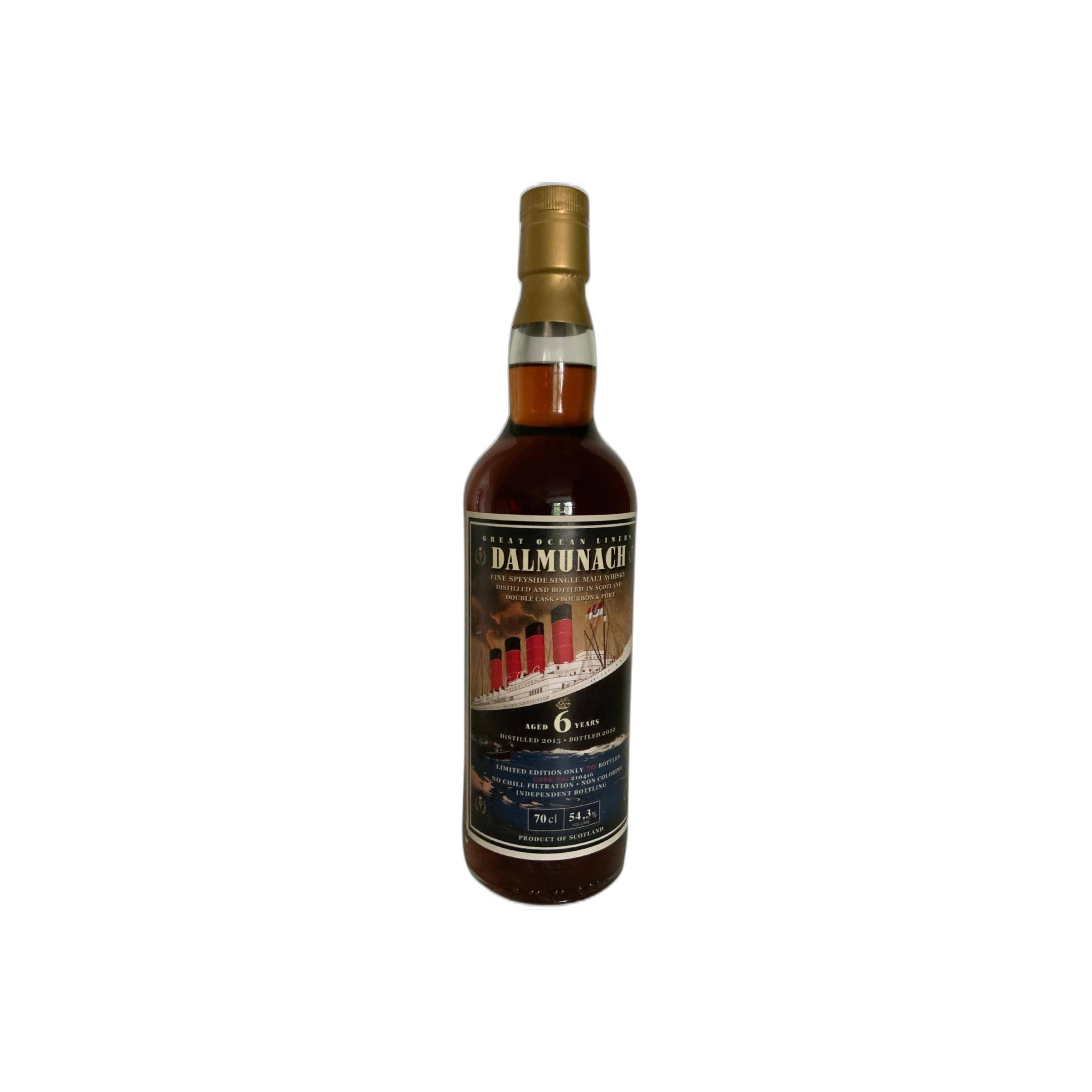 Dalmunach 2015 6 Years Single Malt Whisky