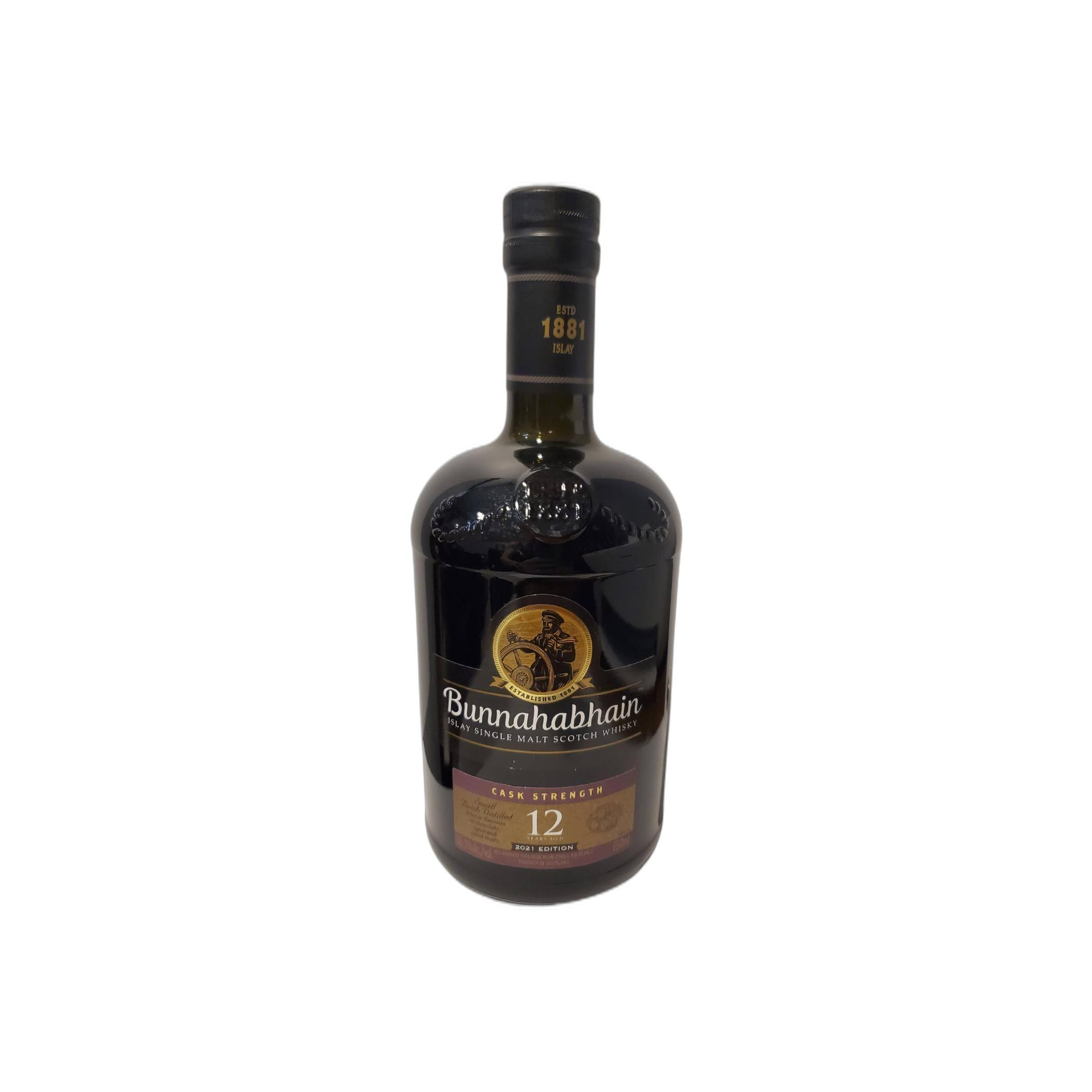 Bunnahabhain Cask Strength Collection 12 Years Single Malt Whisky