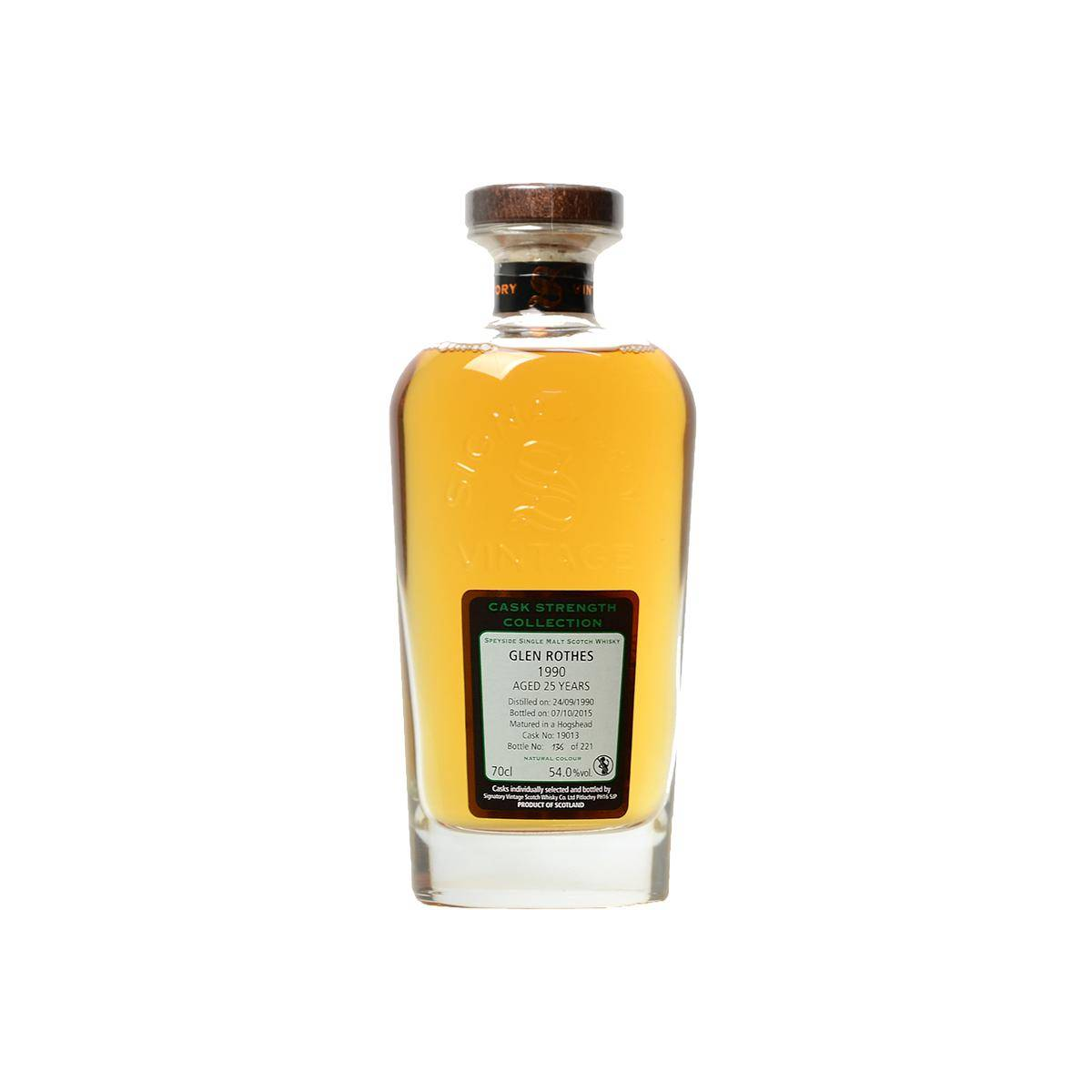 The Glenrothes Cask Strength Collection 1990 25 Years Single Malt Whisky 2