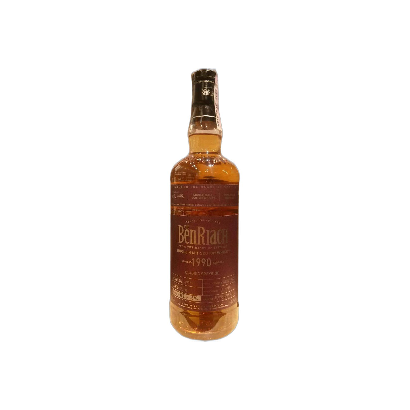 BenRiach 1990 25 Years Single Malt Whisky