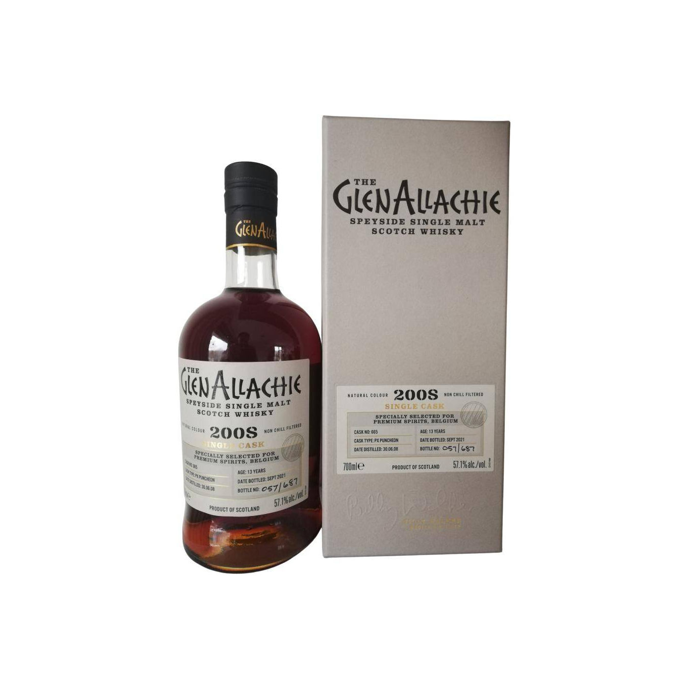 The GlenAllachie Single Cask 2008 13 Years Single Malt Whisky 3