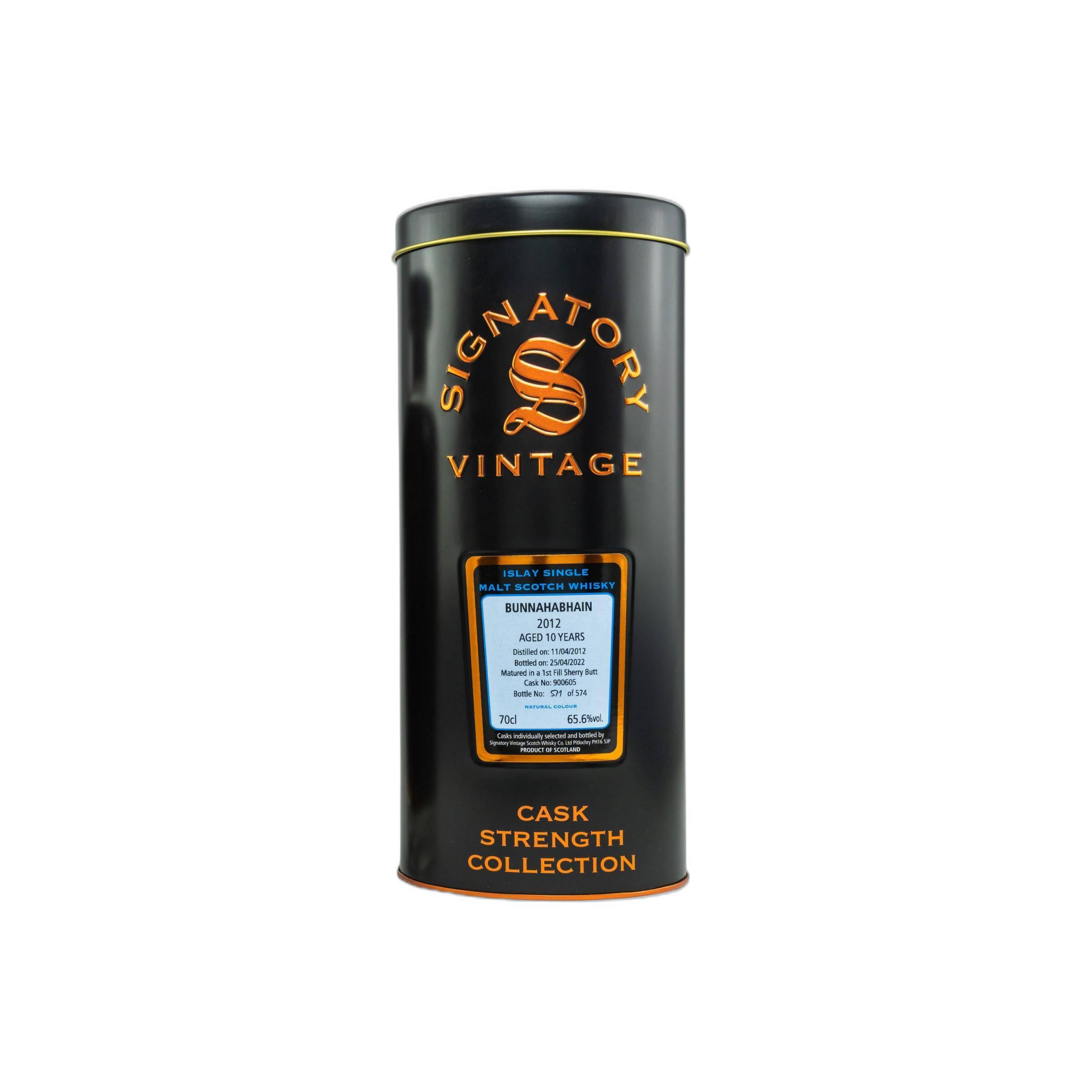 Bunnahabhain Cask Strength Collection 2012 10 Years Single Malt Whisky 3