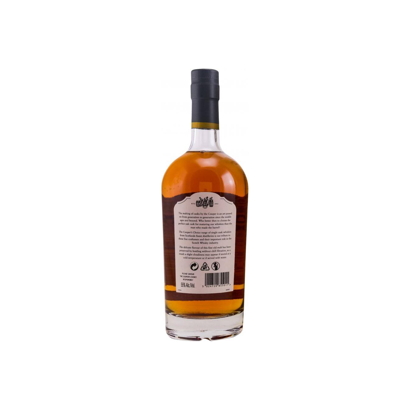 Miltonduff The Cooper's Choice 2009 6 Years Single Malt Whisky 2