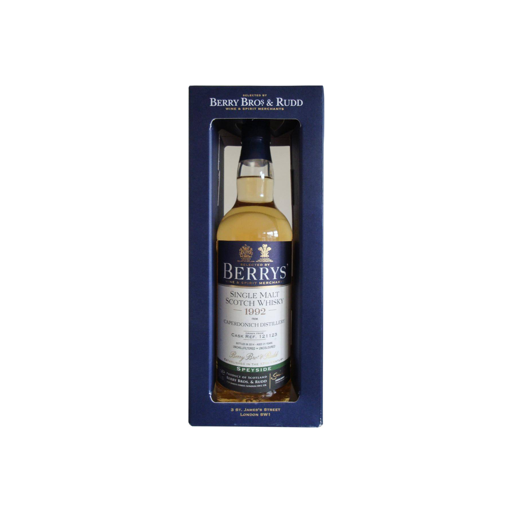 Caperdonich 1992 21 Years Single Malt Whisky 3