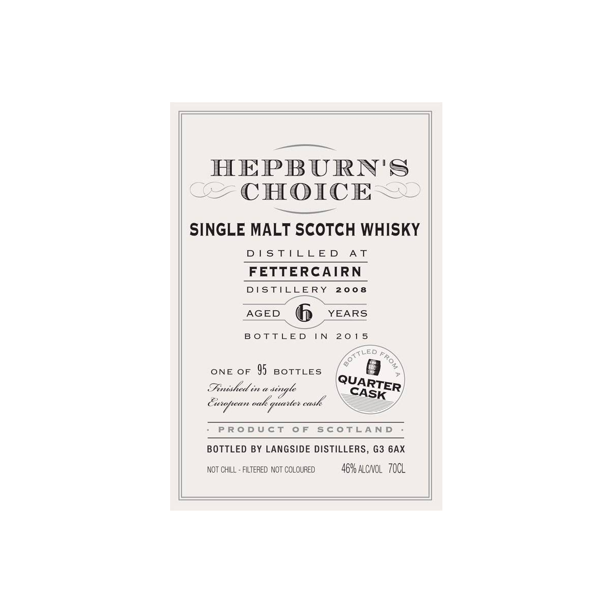 Fettercairn 2008 6 Years Single Malt Whisky