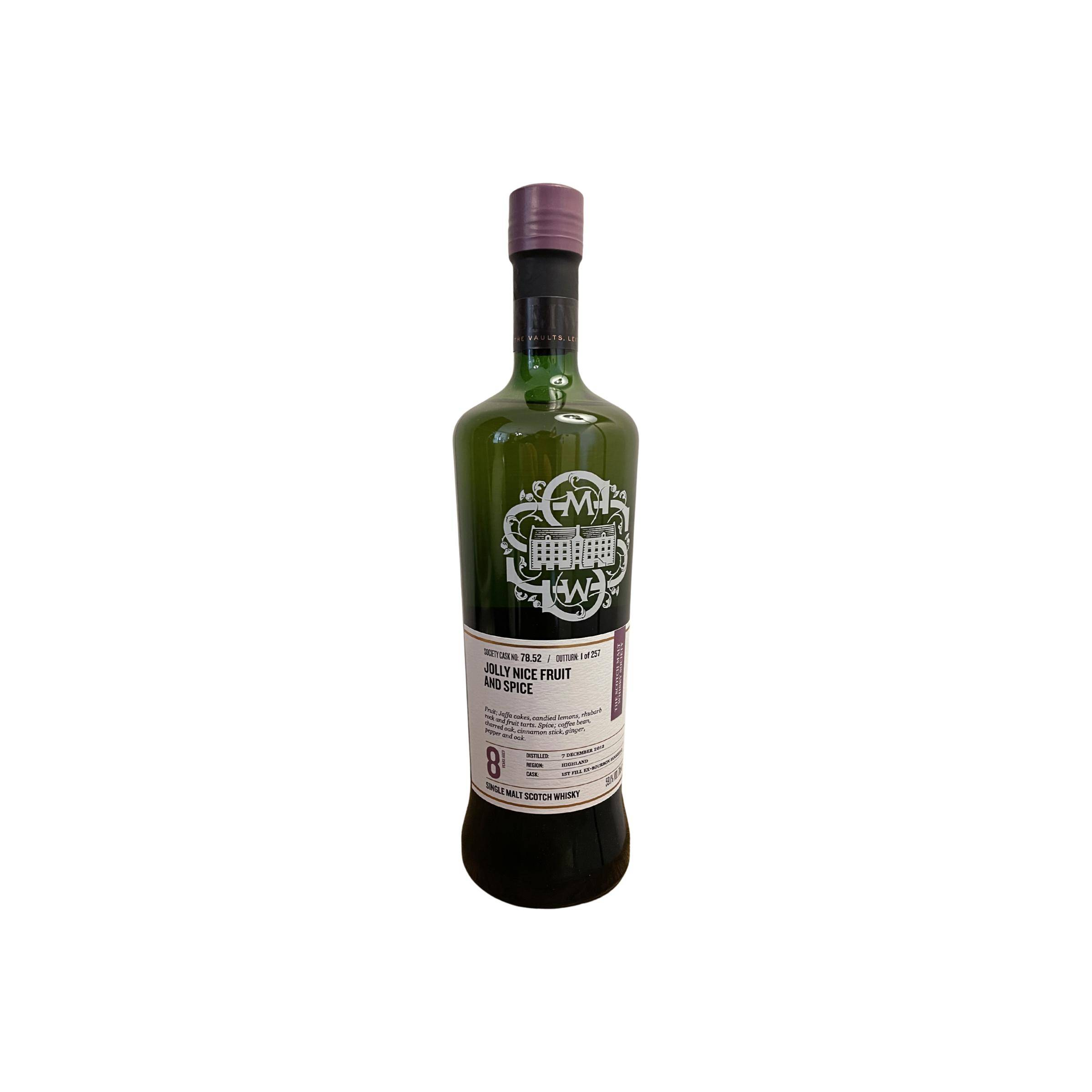 The Scotch Malt Whisky Society 2012 8 Years Single Malt Whisky