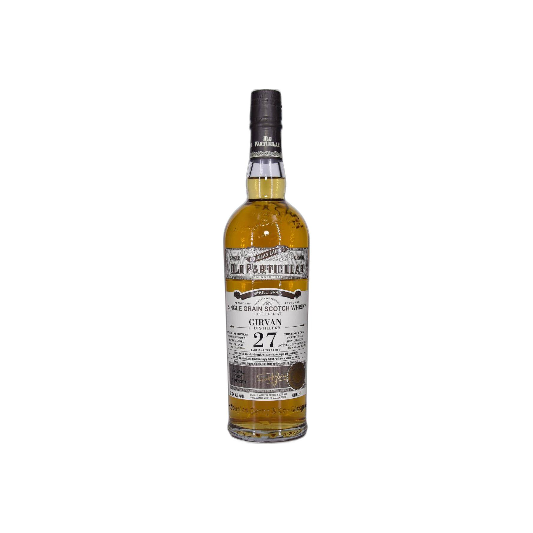 Girvan Old Particular 1988 27 Years Single Grain Whisky