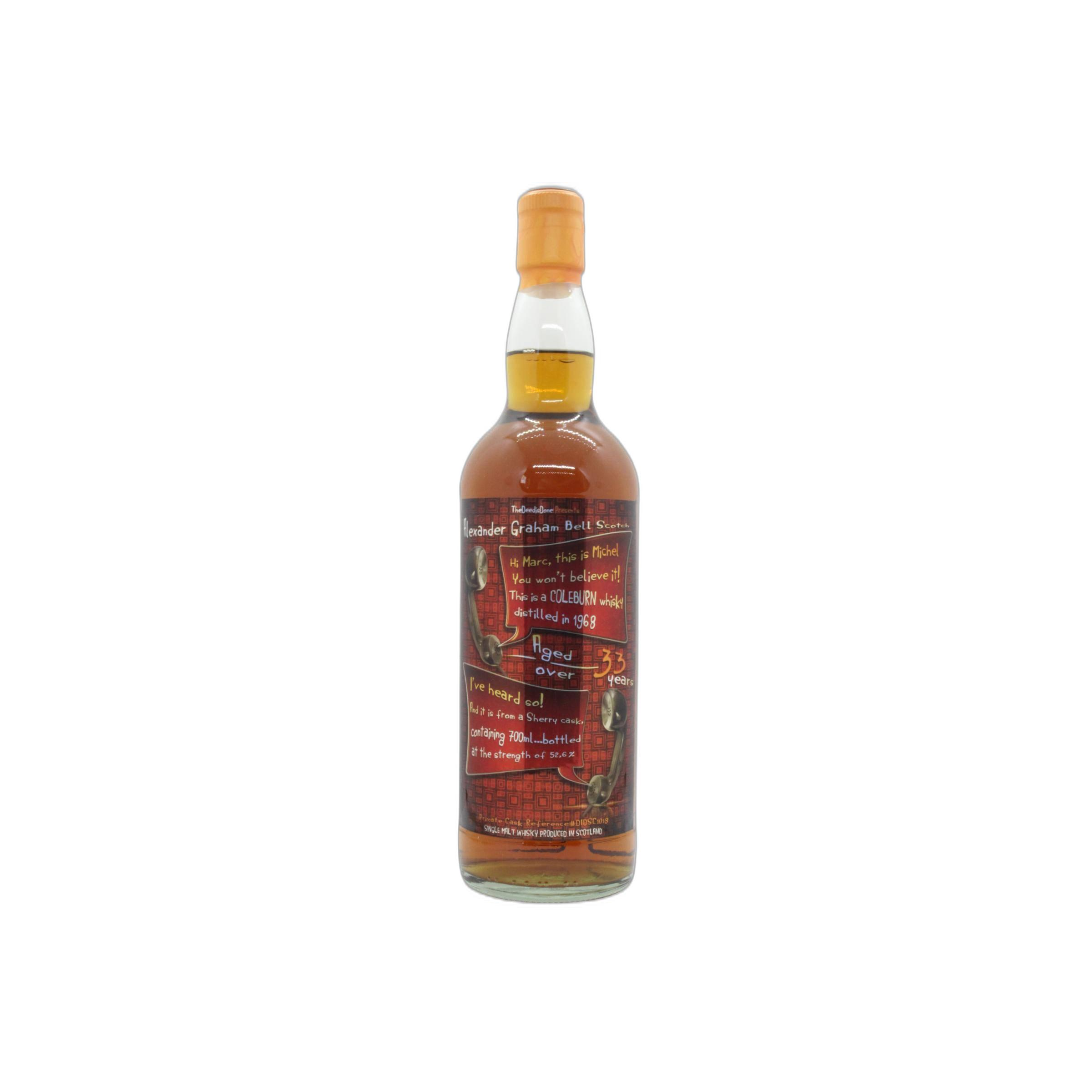 Coleburn 1968 33 Years Single Malt Whisky