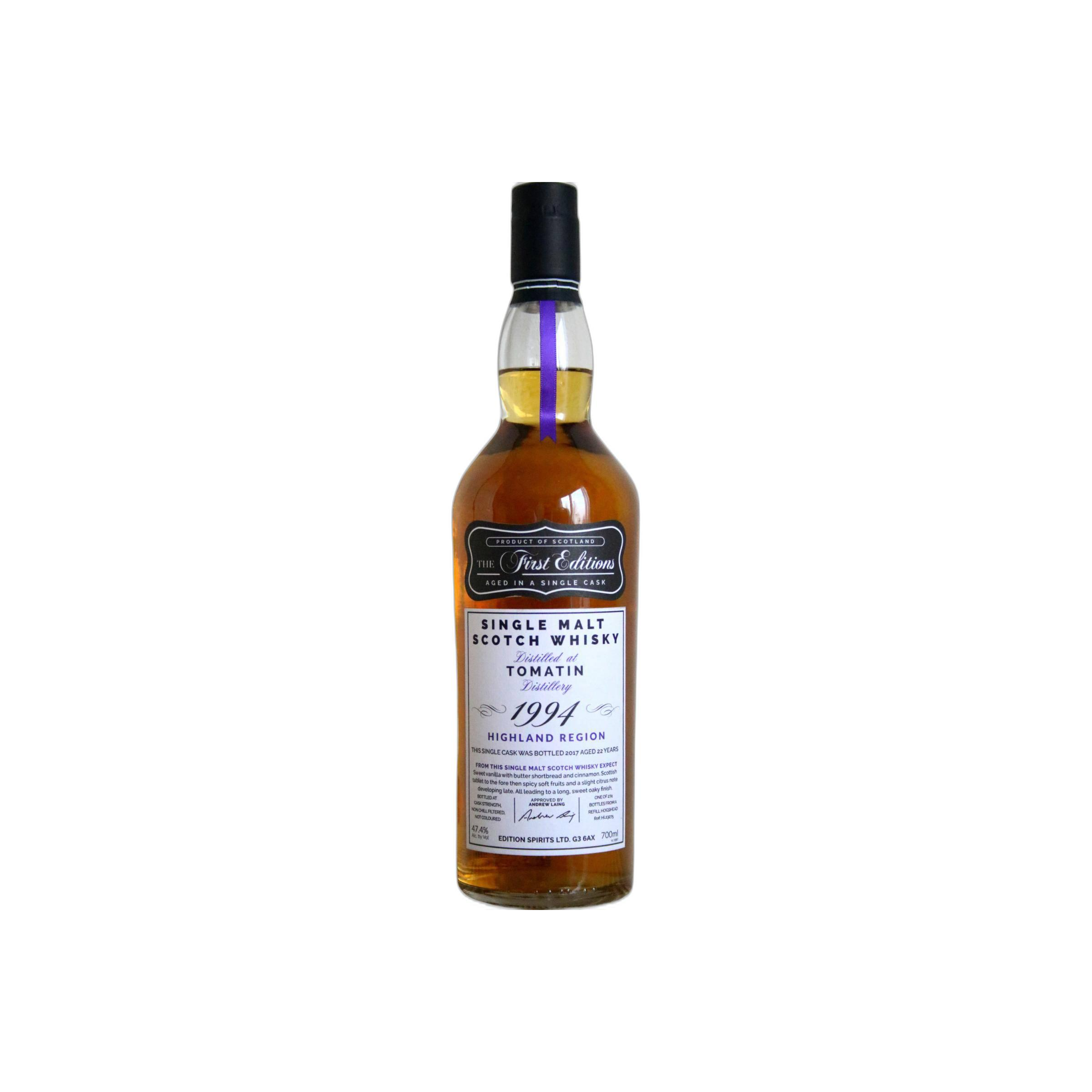 Tomatin 1994 20 Years Single Malt Whisky