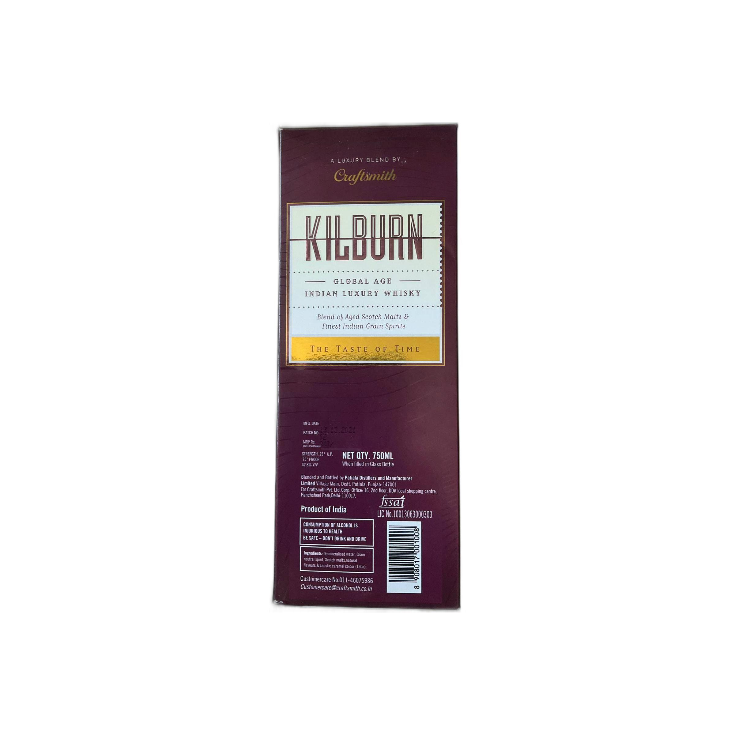 Kilburn Indian Luxury Whisky 2