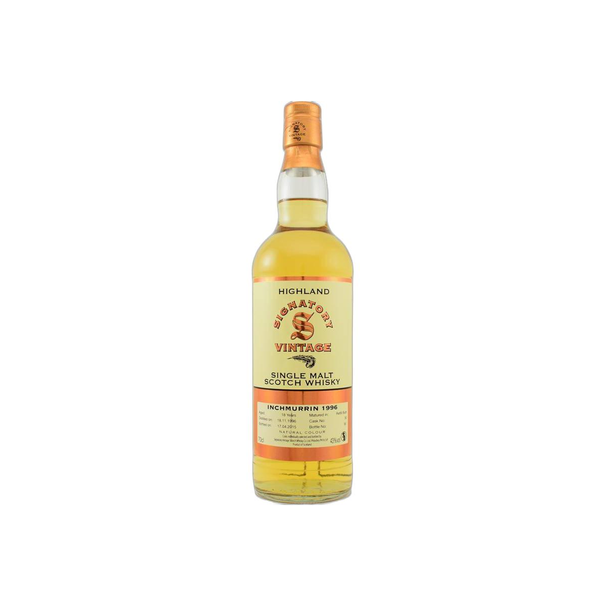 Loch Lomond Vintage Collection 1996 18 Years Single Malt Whisky