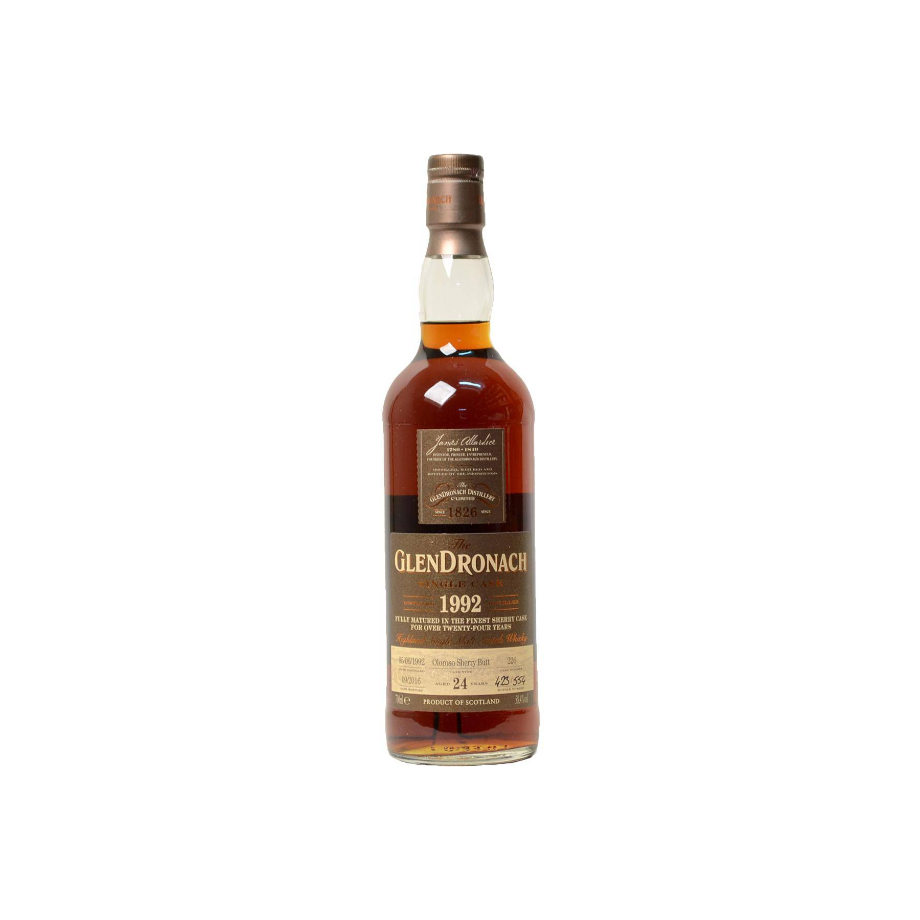 GlenDronach 1992 24 Years Single Malt Whisky 2