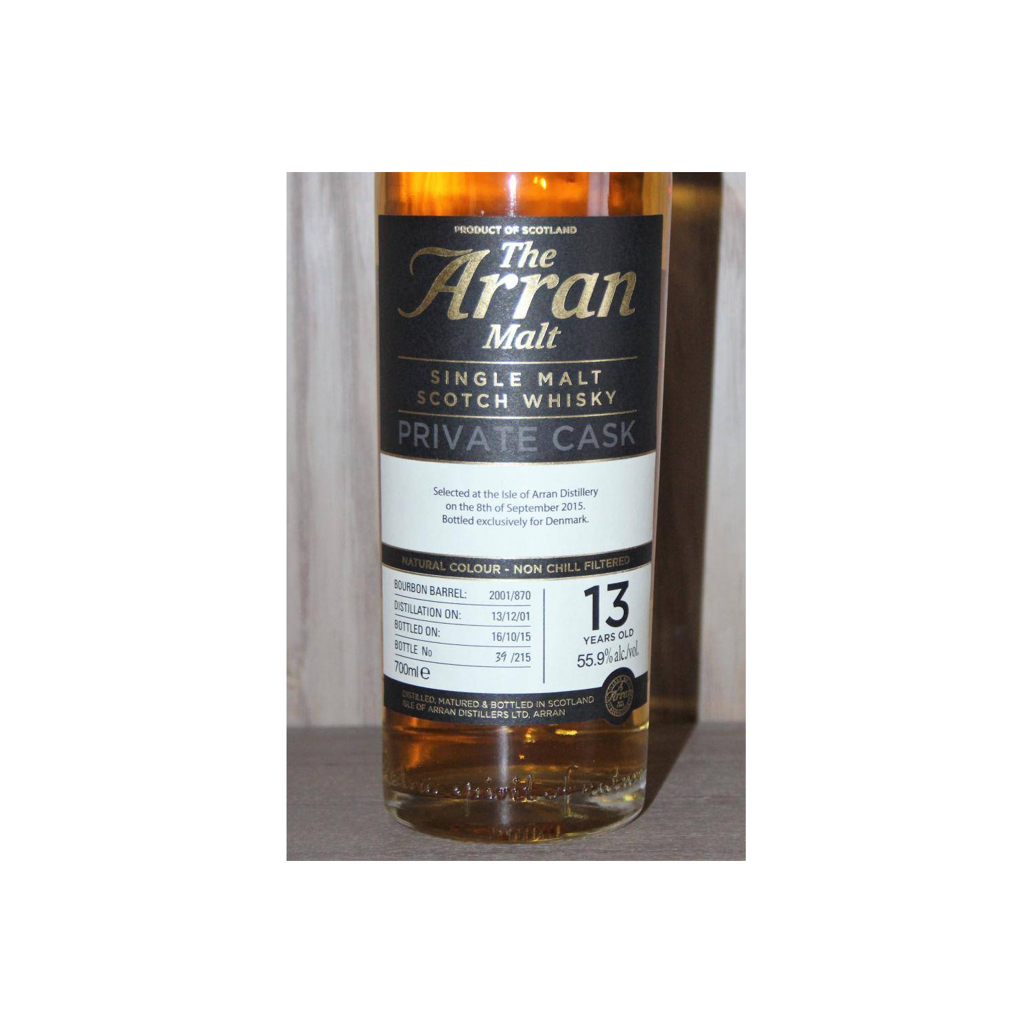Arran Private Cask 2001 13 Years Single Malt Whisky 2