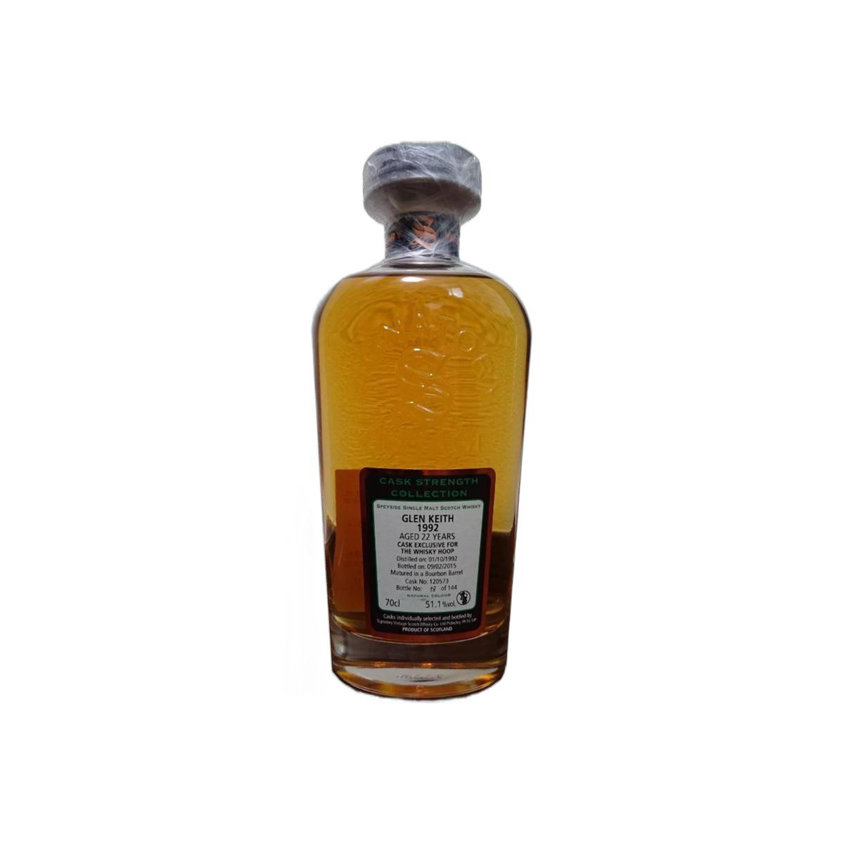 Glen Keith Cask Strength Collection 1992 22 Years Single Malt Whisky 2