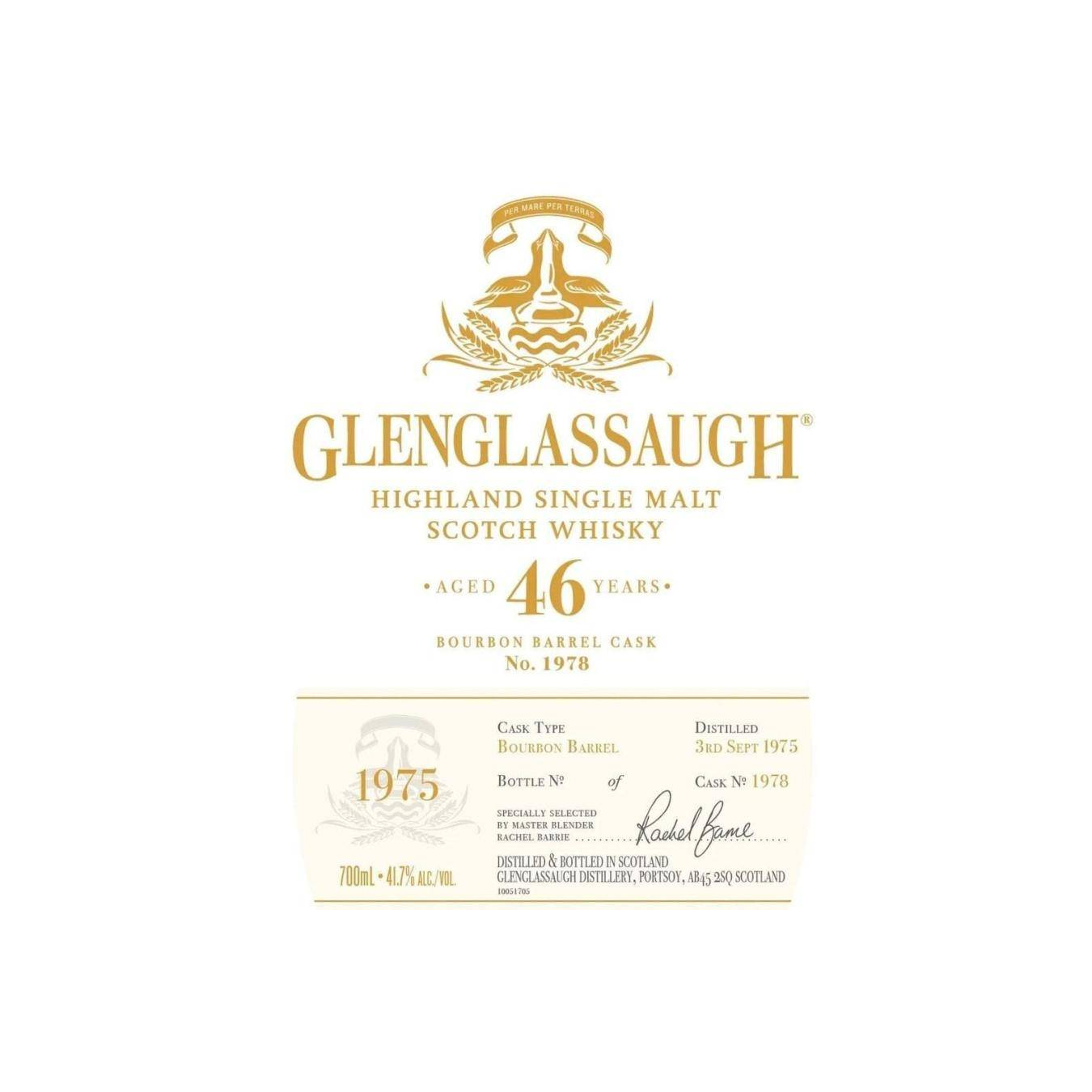 Glenglassaugh 1975 46 Years Single Malt Whisky