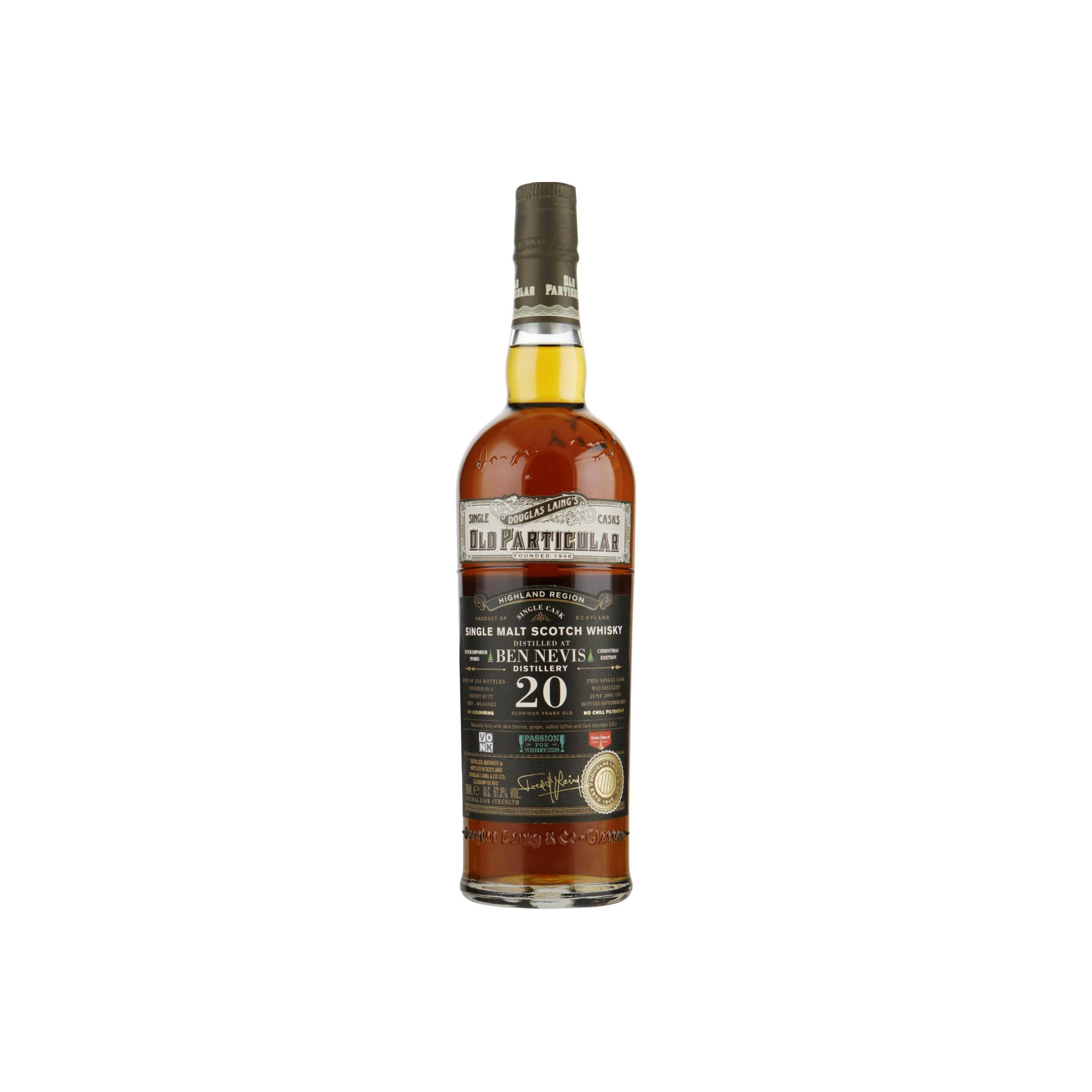 Ben Nevis Old Particular 2001 20 Years Single Malt Whisky