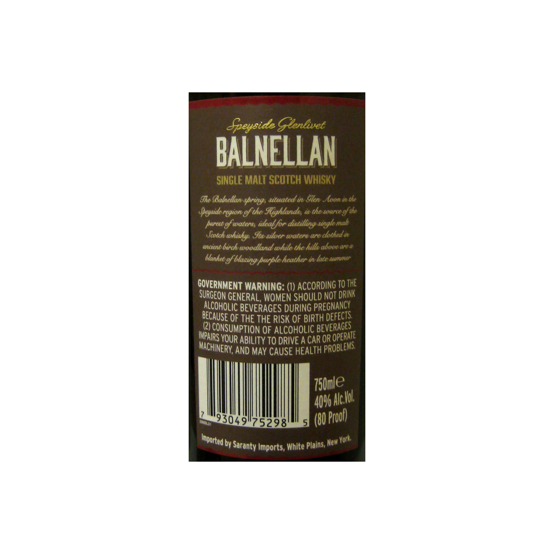 Balnellan 08-year-old - Peated 2