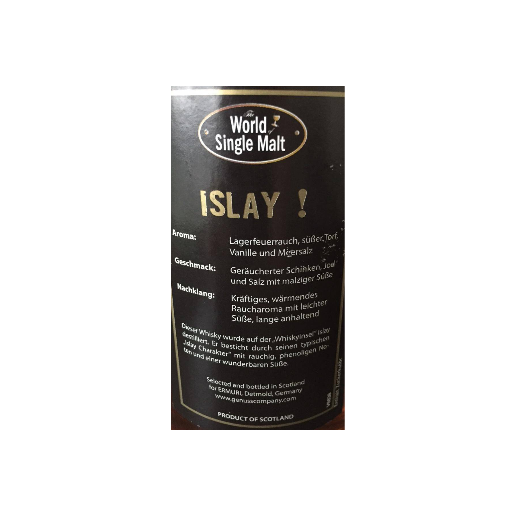 Islay Single Malt Scotch Whisky WSM 2
