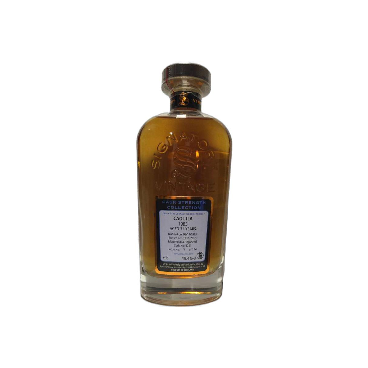 Caol Ila Cask Strength Collection 1983 31 Years Single Malt Whisky