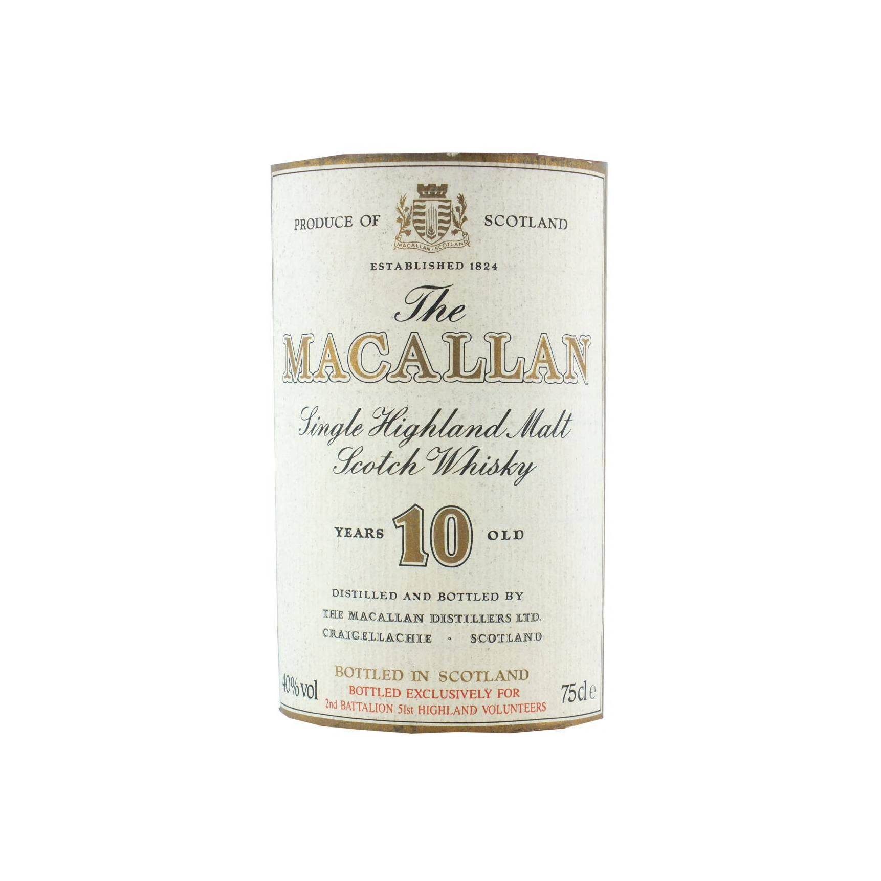 The Macallan 10 Years Single Malt Whisky 2