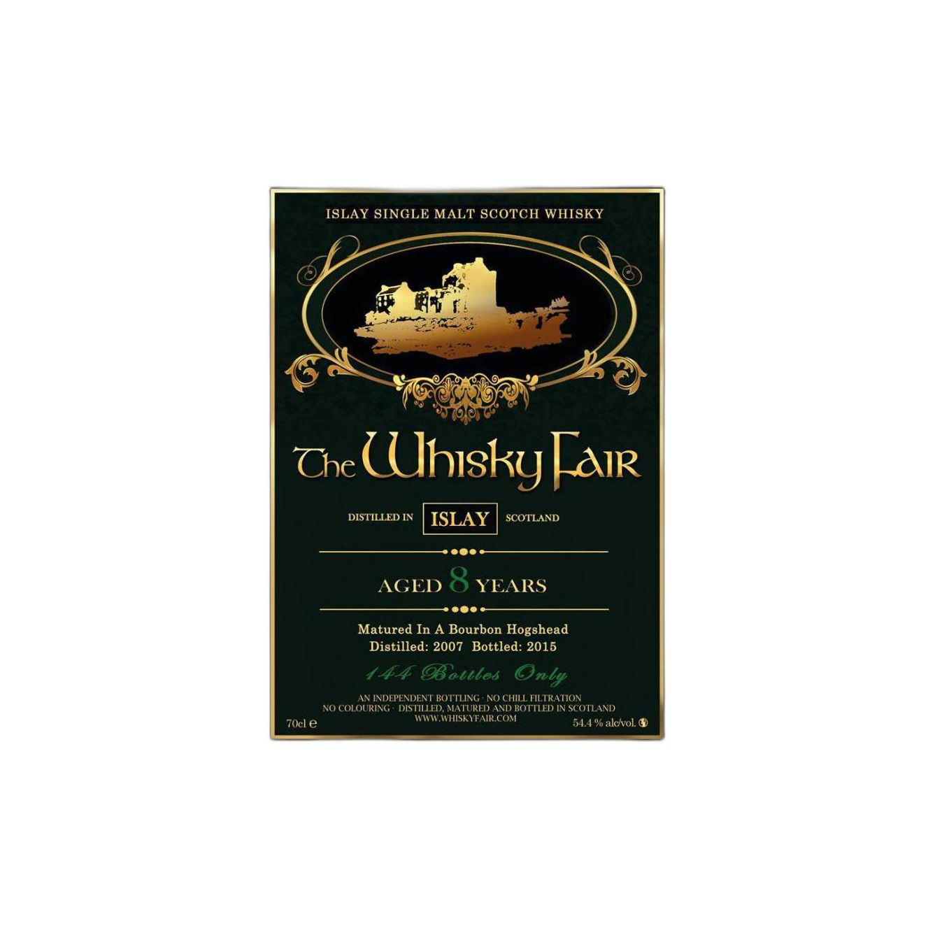 Islay Single Malt Scotch Whisky 2007 WF