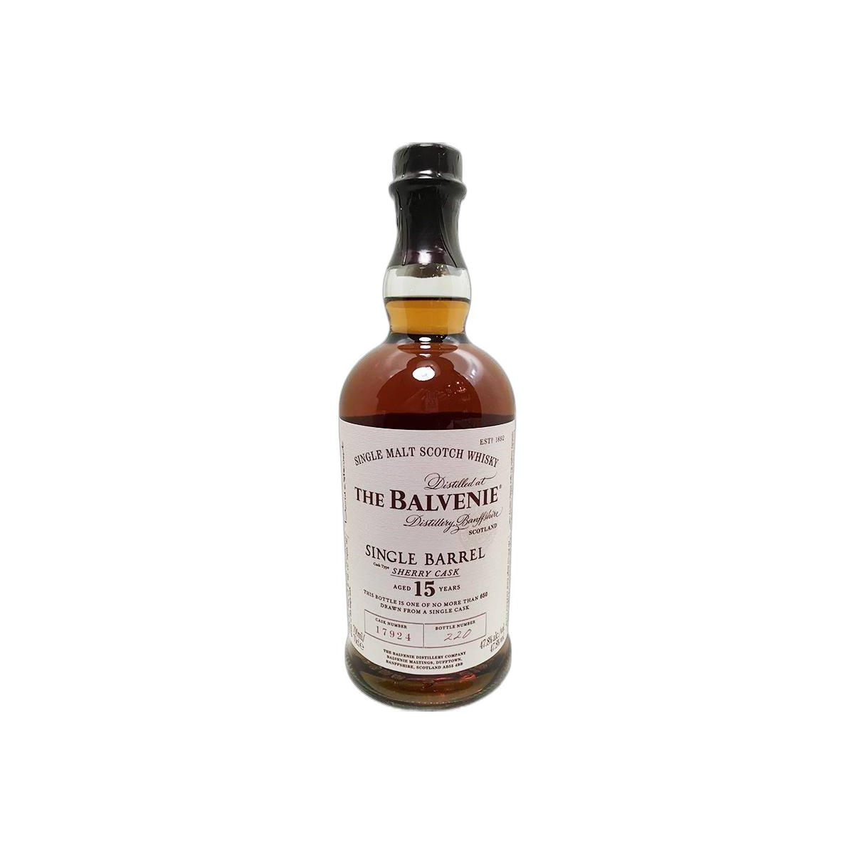 The Balvenie 15 Years Single Malt Whisky