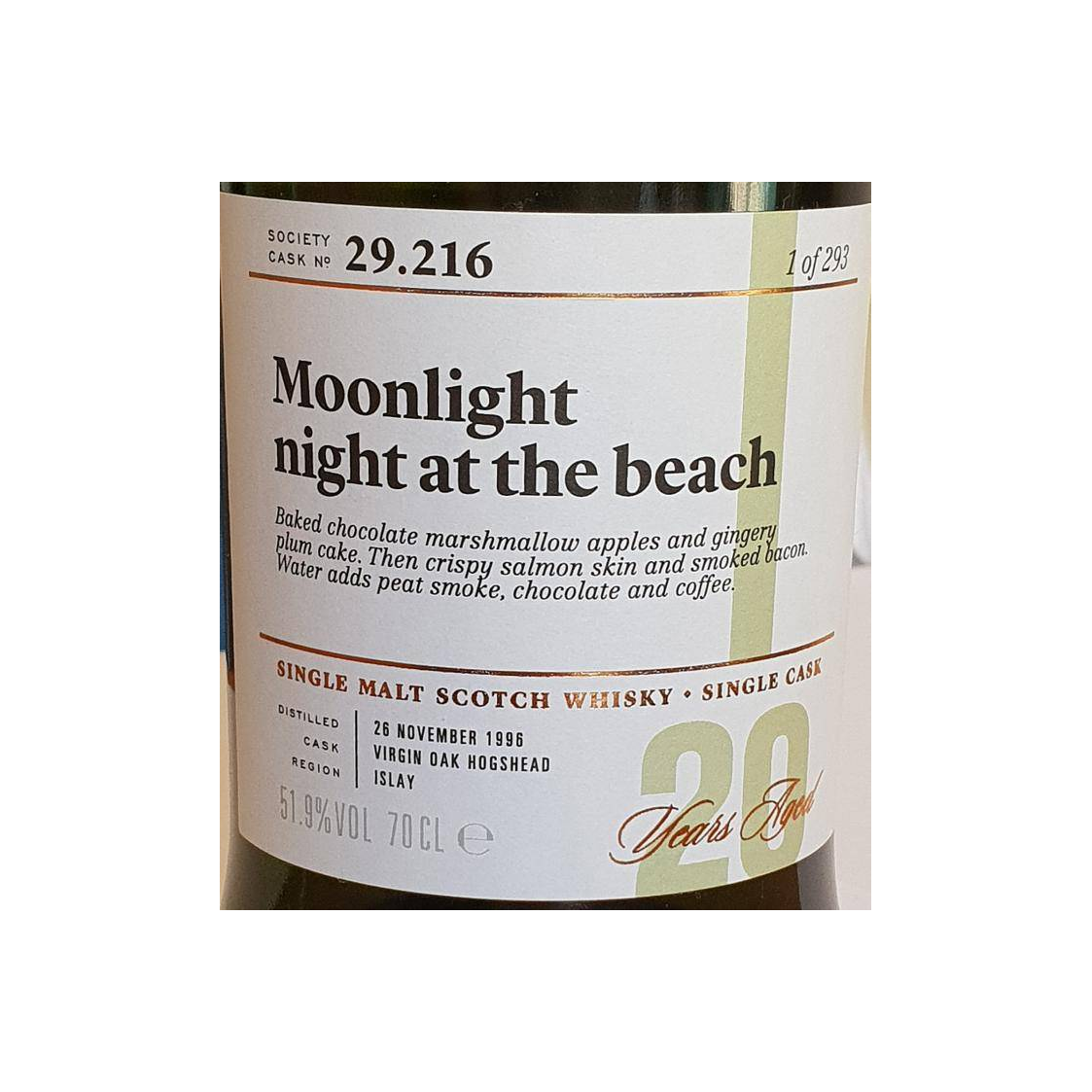 The Scotch Malt Whisky Society 1996 20 Years Single Malt Whisky 2