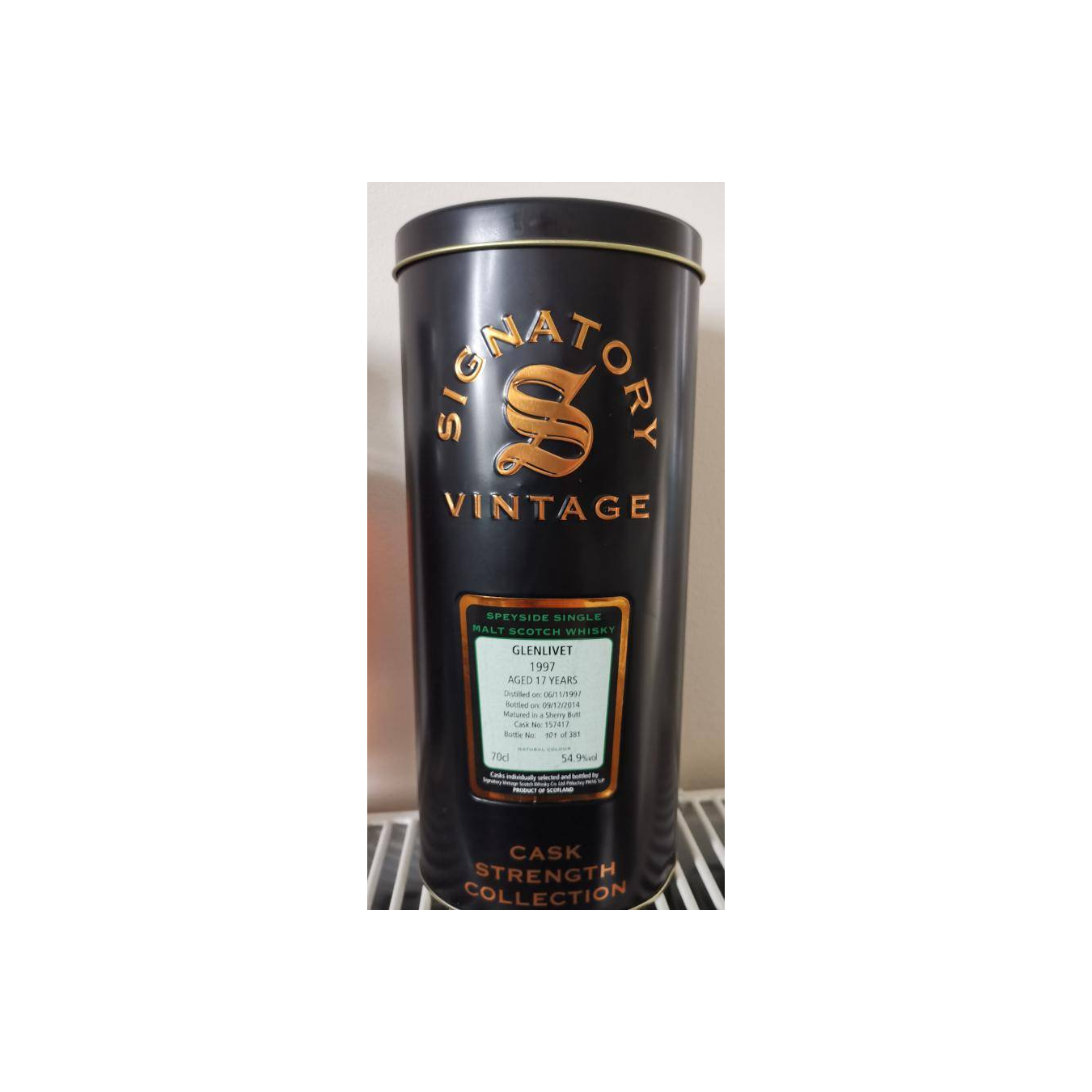 The Glenlivet Cask Strength Collection 1997 17 Years Single Malt Whisky 3