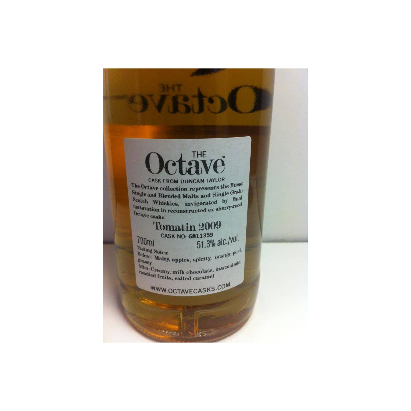 Tomatin The Octave 2009 7 Years Single Malt Whisky 3