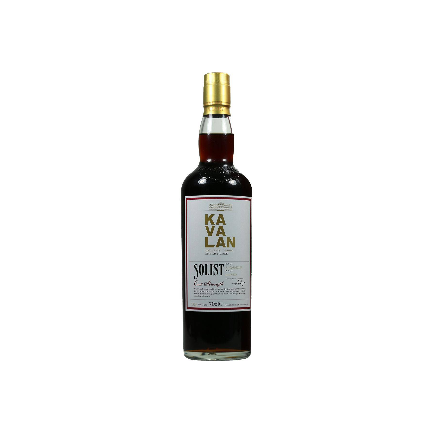 Kavalan Sherry Cask 2010 6 Years Single Malt Whisky