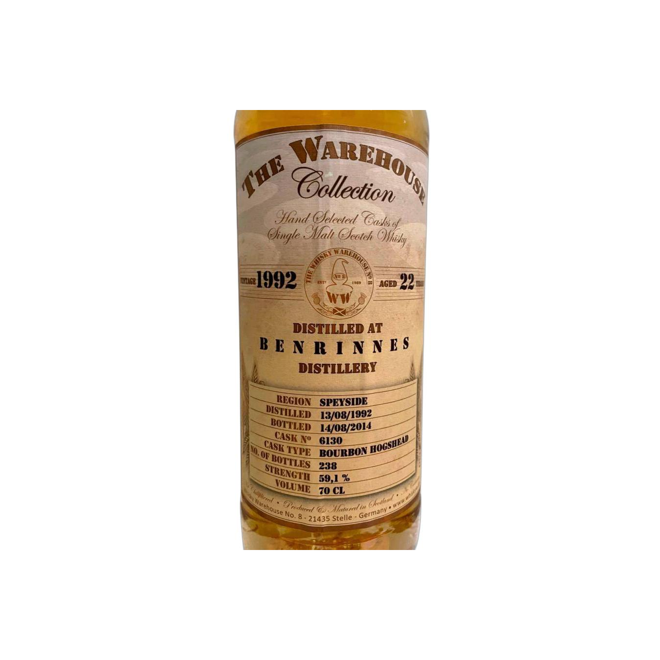 Benrinnes 1992 22 Years Single Malt Whisky 2