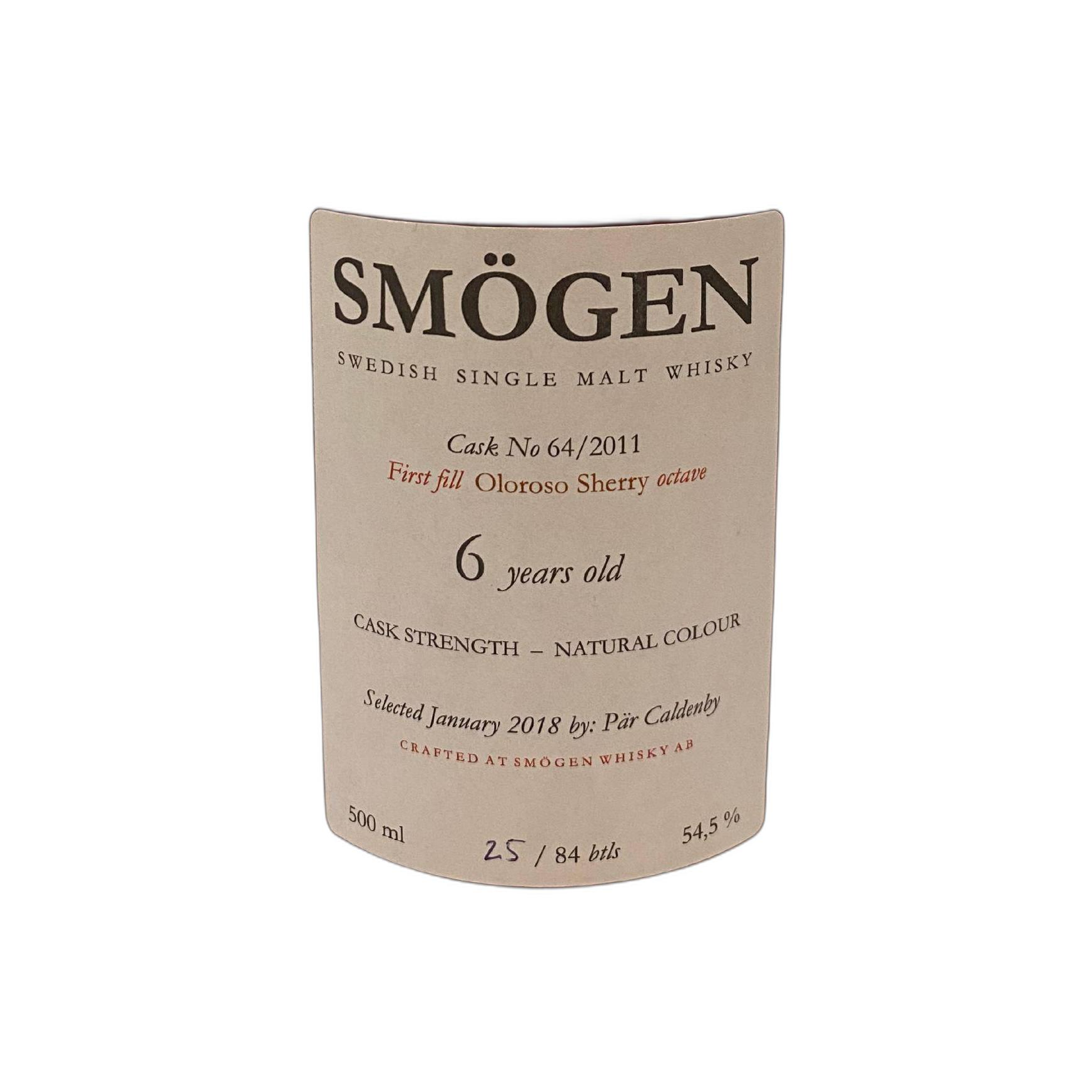 The Scotch Malt Whisky Society 2011 6 Years Single Malt Whisky 2